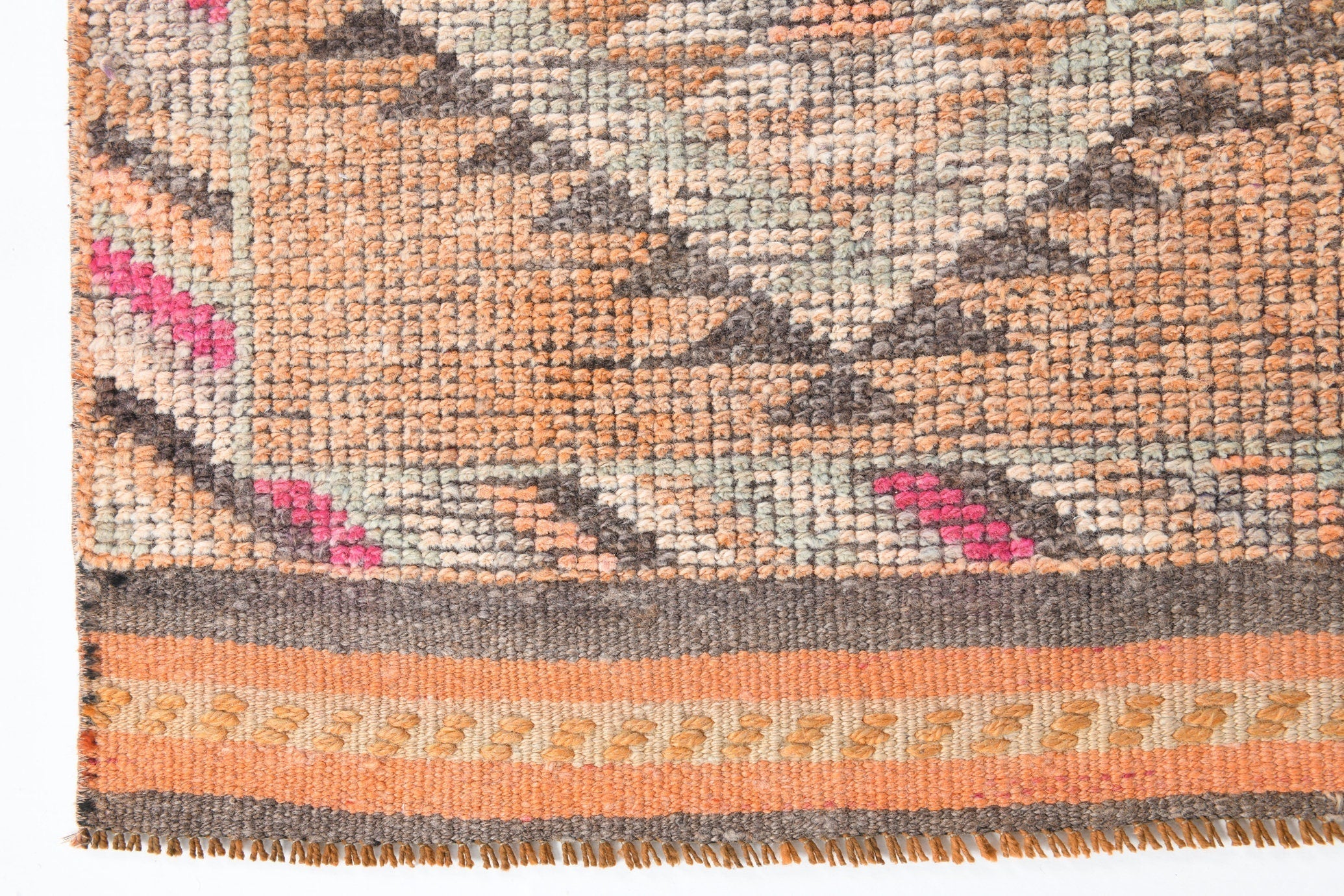 Vintage Herki Runner Rug 2’8’’ x 12’6’’ ft