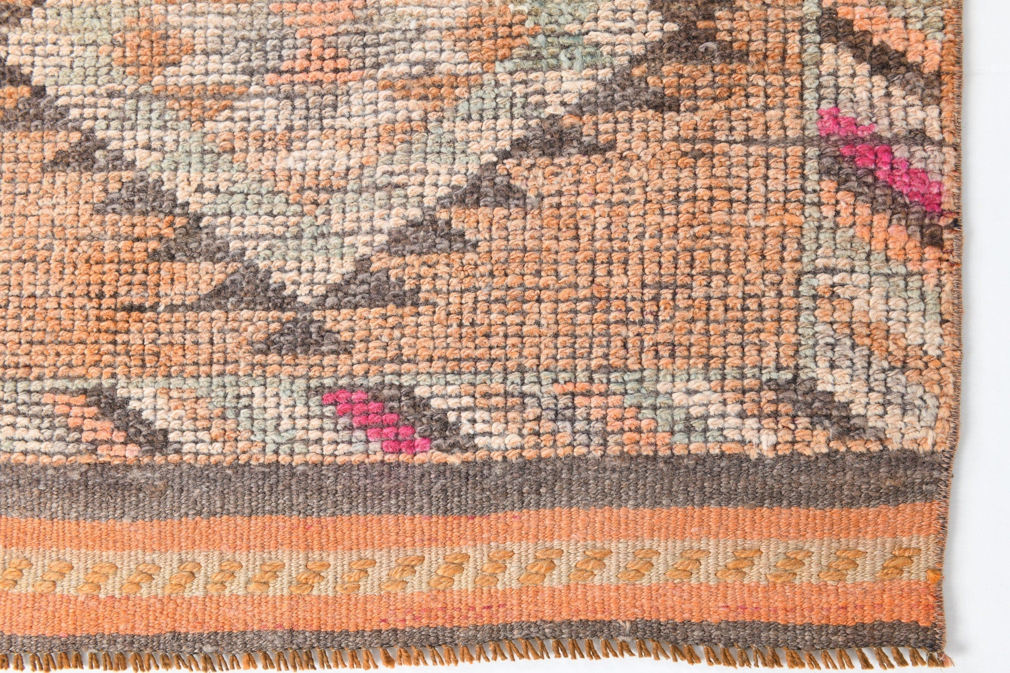 Vintage Herki Runner Rug 2’8’’ x 12’6’’ ft