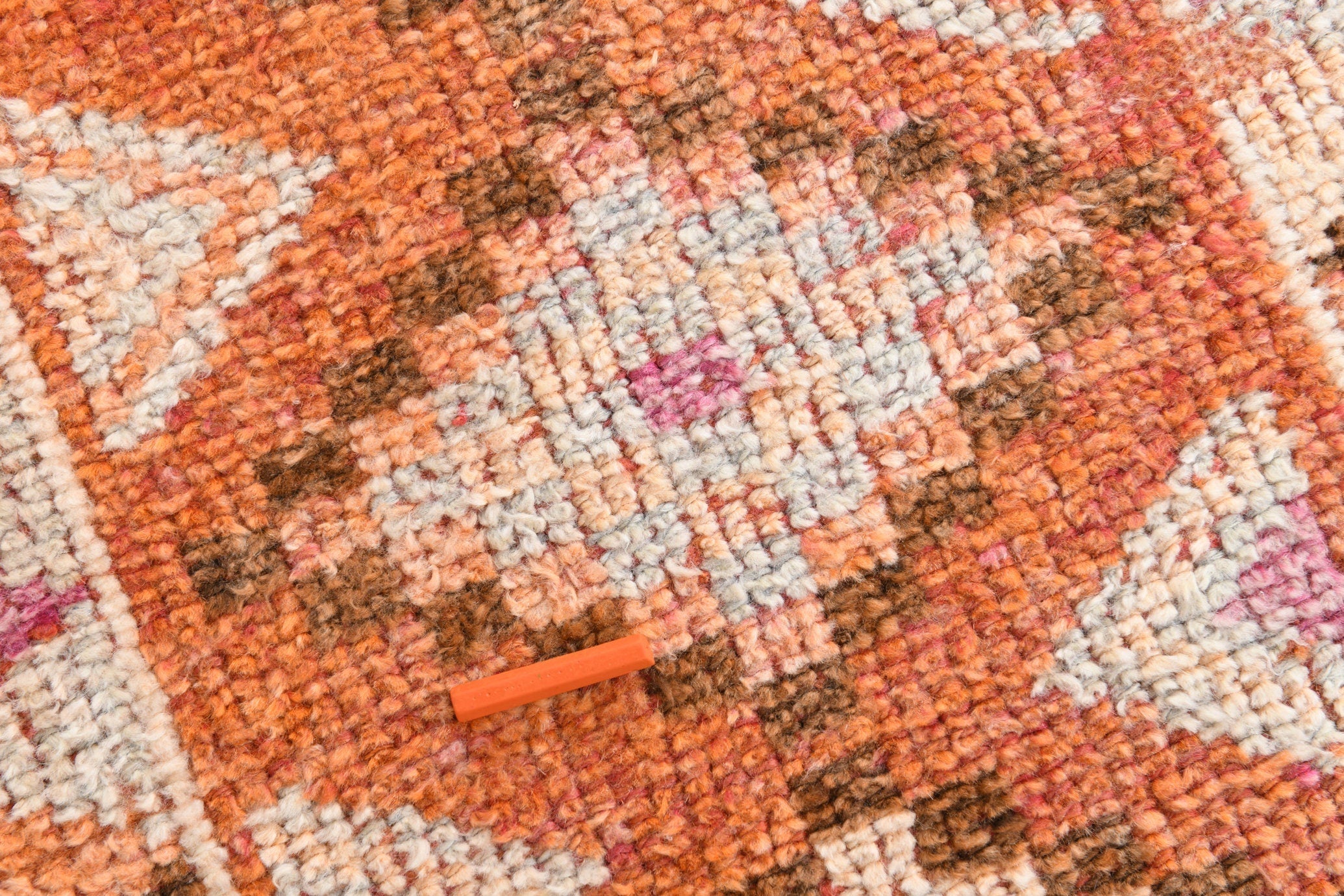 Vintage Herki Runner Rug 2'8" x 12'6" ft