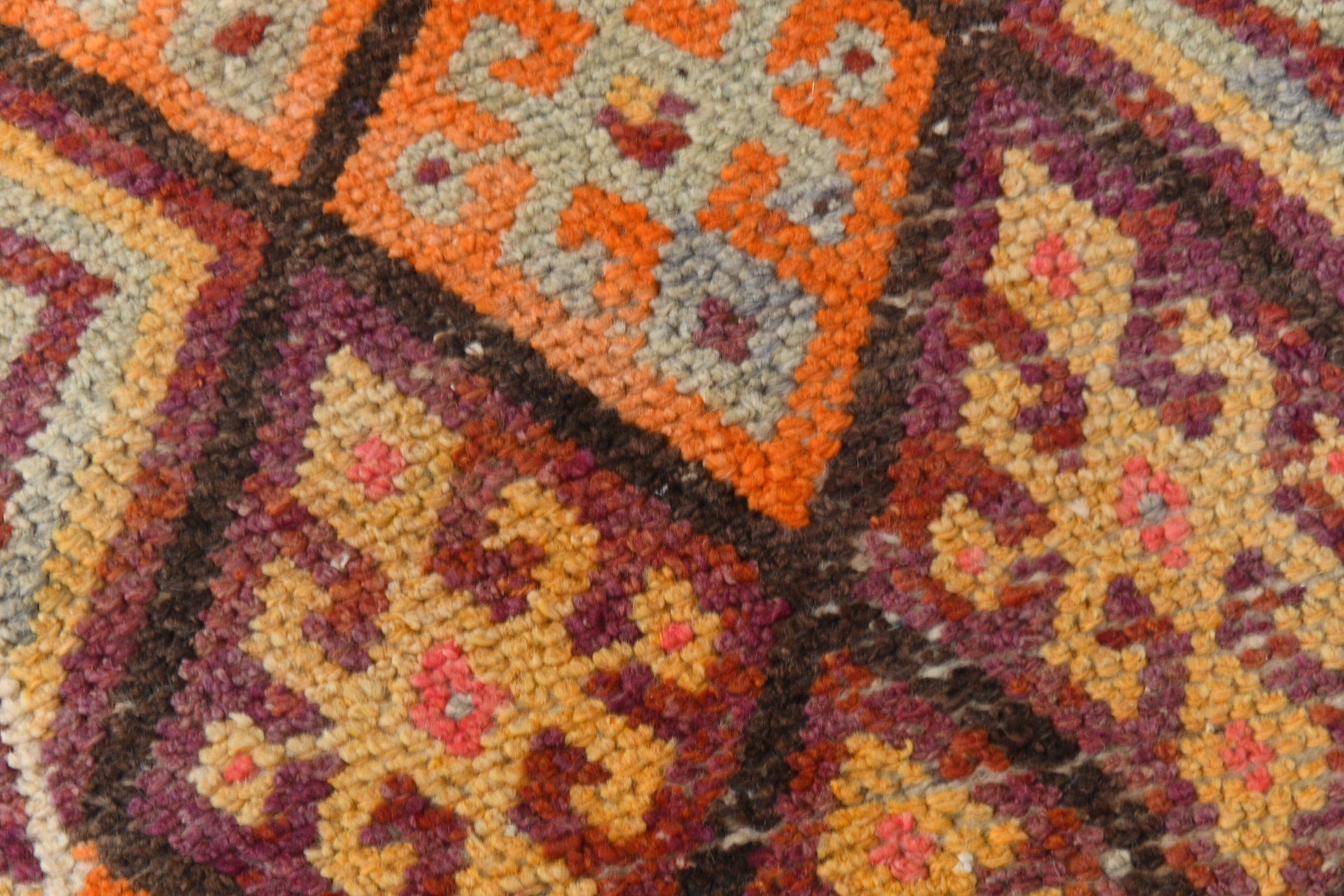 Vintage Herki Runner Rug 2’8’’ x 12’9’’ ft