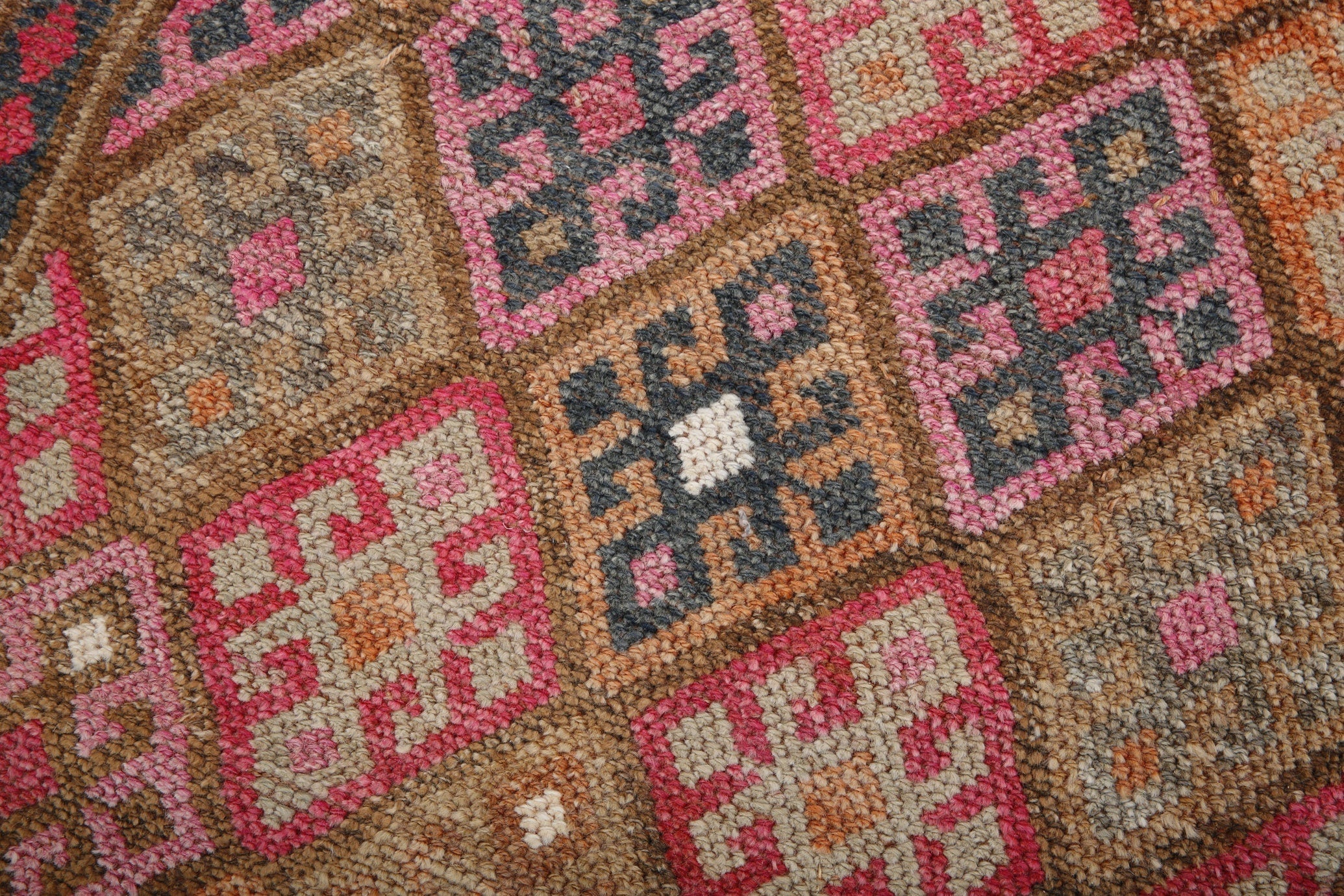 Vintage Herki Runner Rug 2’8’’ x 13’2’’ ft
