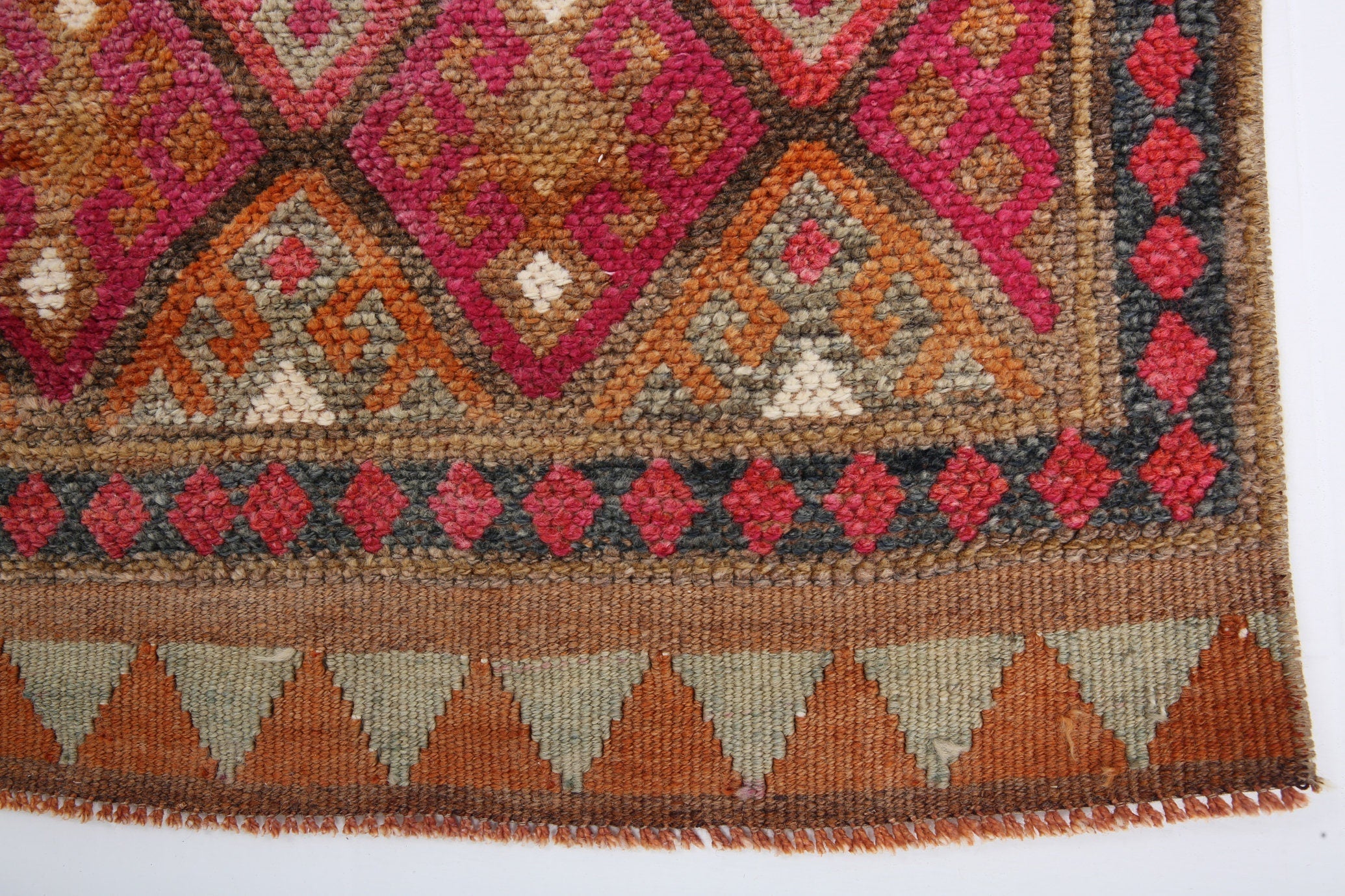 Vintage Herki Runner Rug 2’8’’ x 13’2’’ ft