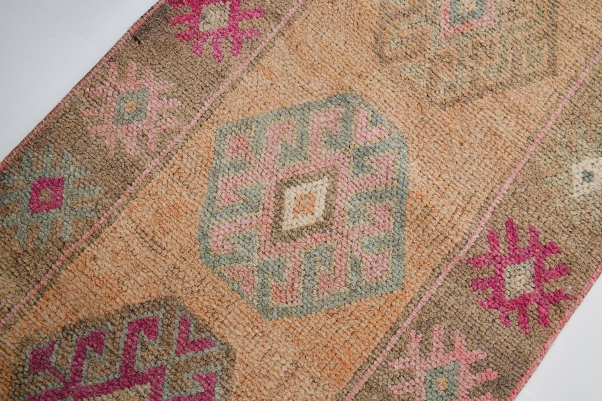 Vintage Herki Runner Rug 2’8’’ x 13’5’’ ft