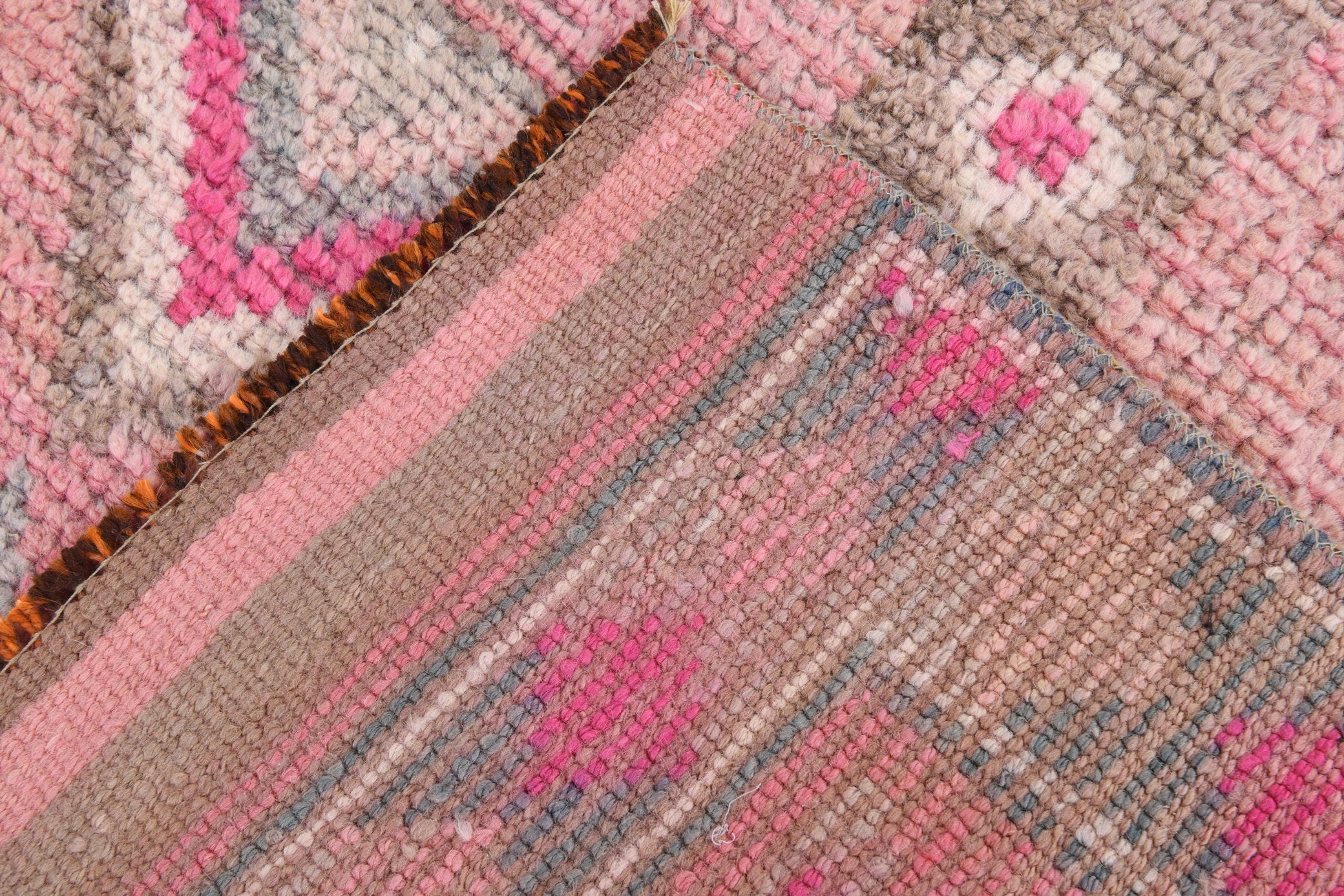 Vintage Herki Runner Rug 2’8’’ x 13’5’’ ft
