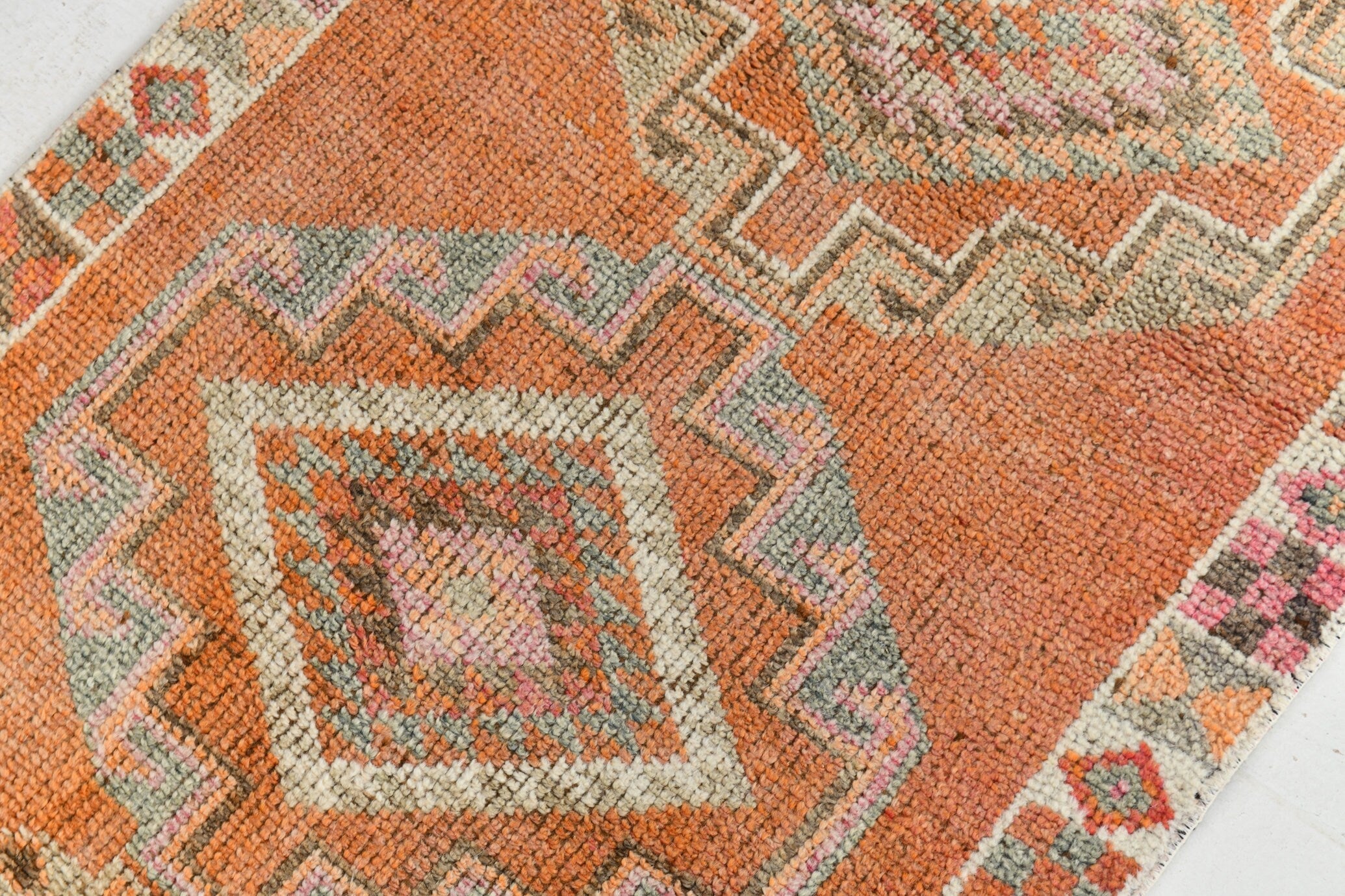 Vintage Herki Runner Rug 2’9’’ x 11’0’’ ft