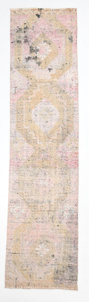 Vintage Herki Runner Rug 2’9’’ x 11’2’’ ft