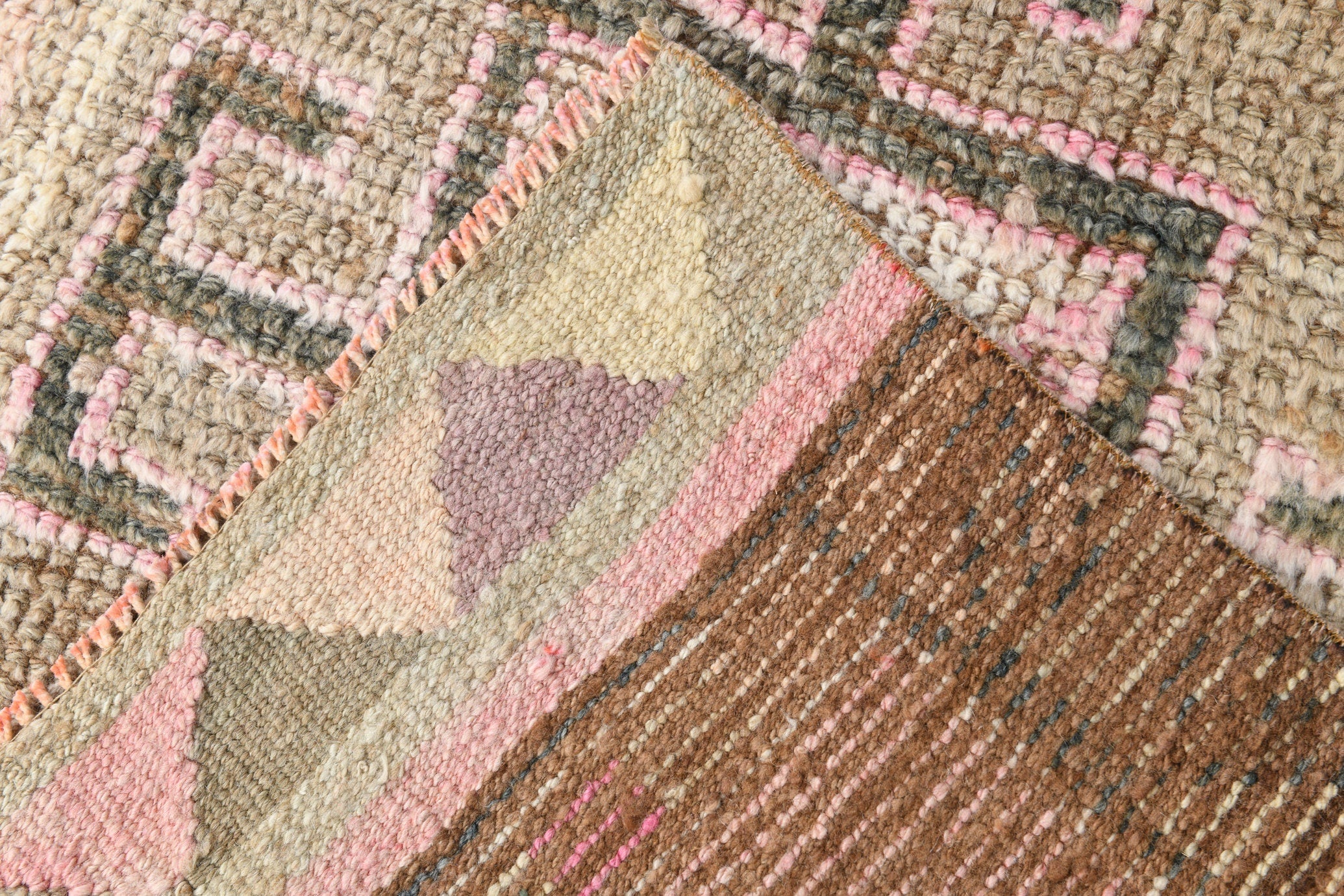 Vintage Herki Runner Rug 2’9’’ x 11’2’’ ft
