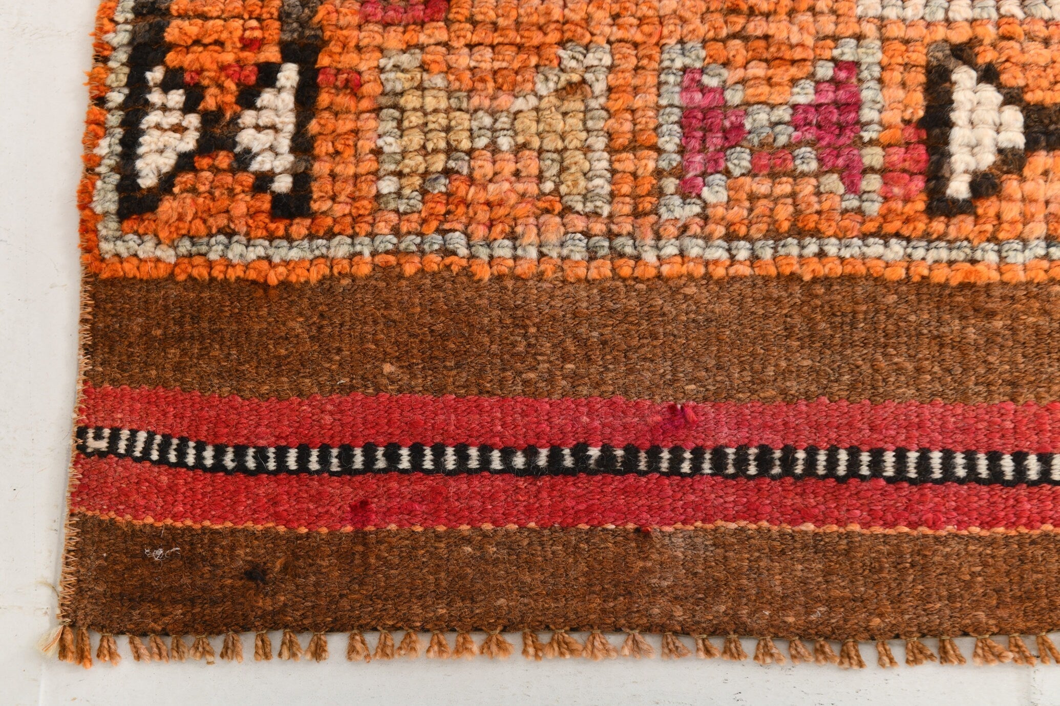 Vintage Herki Runner Rug 2’9’’ x 11’5’’ ft