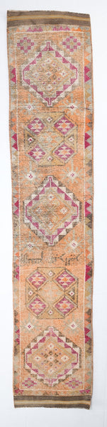 Vintage Herki Runner Rug 2’9’’ x 12’11’’ ft
