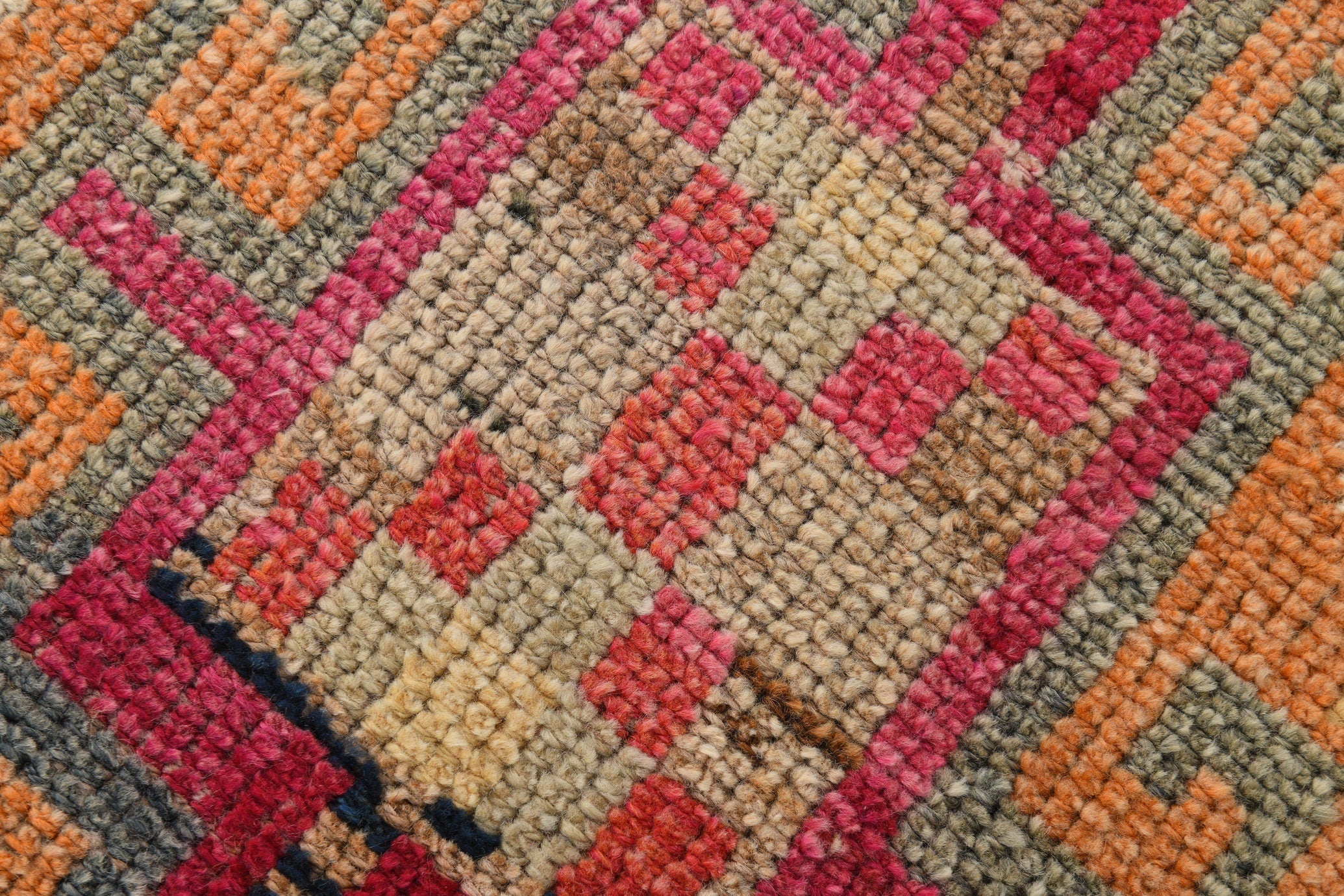 Vintage Herki Runner Rug 2’9’’ x 12’4’’ ft