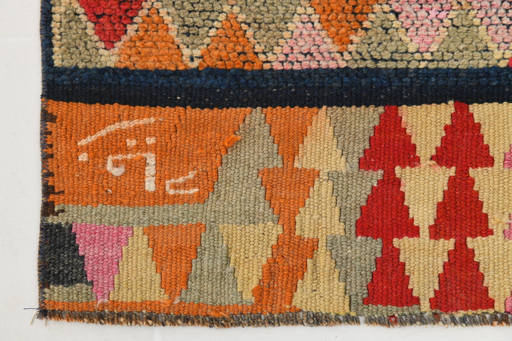 Vintage Herki Runner Rug 2’9’’ x 12’4’’ ft