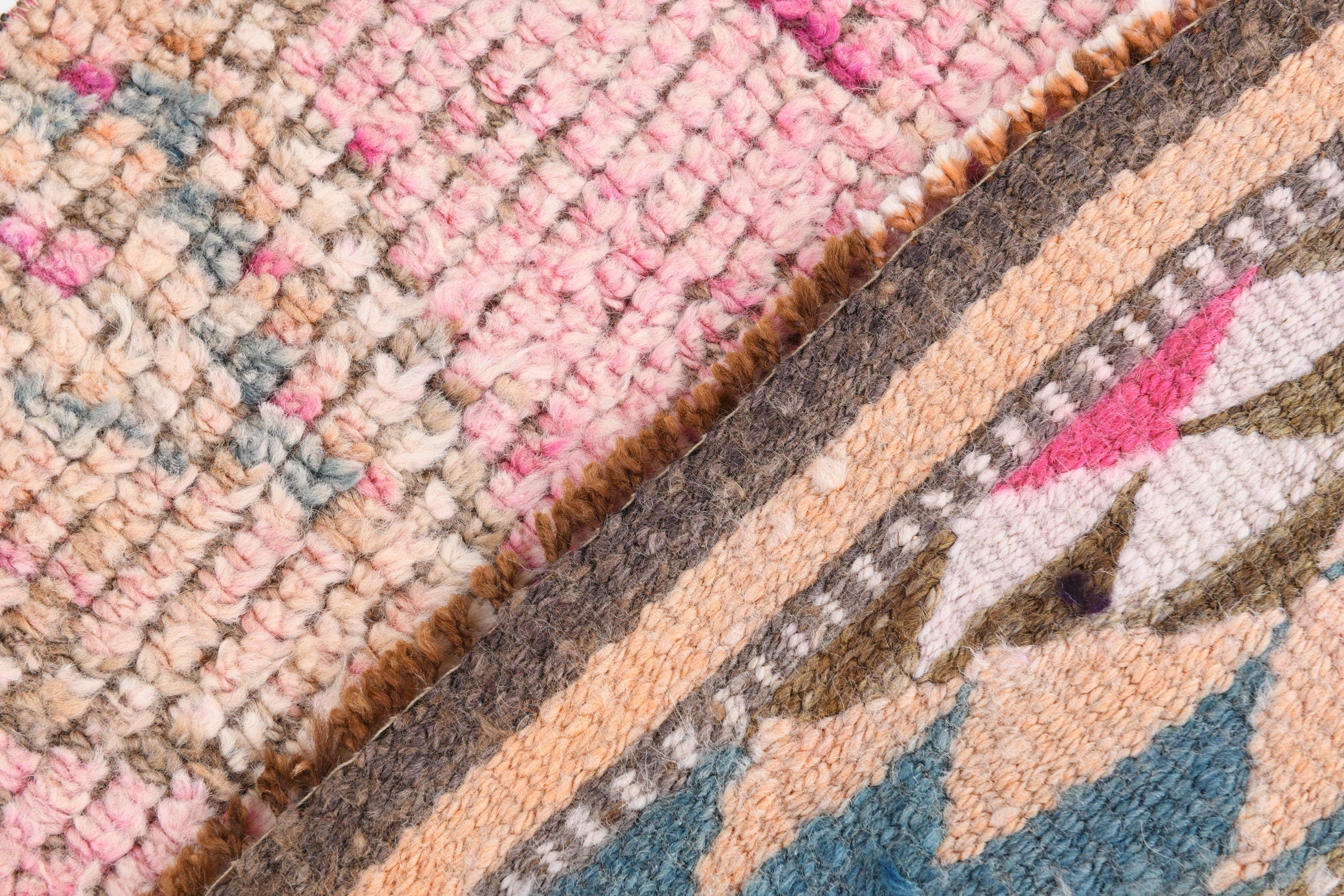 Vintage Herki Runner Rug 2’9’’ x 12’6’’ ft