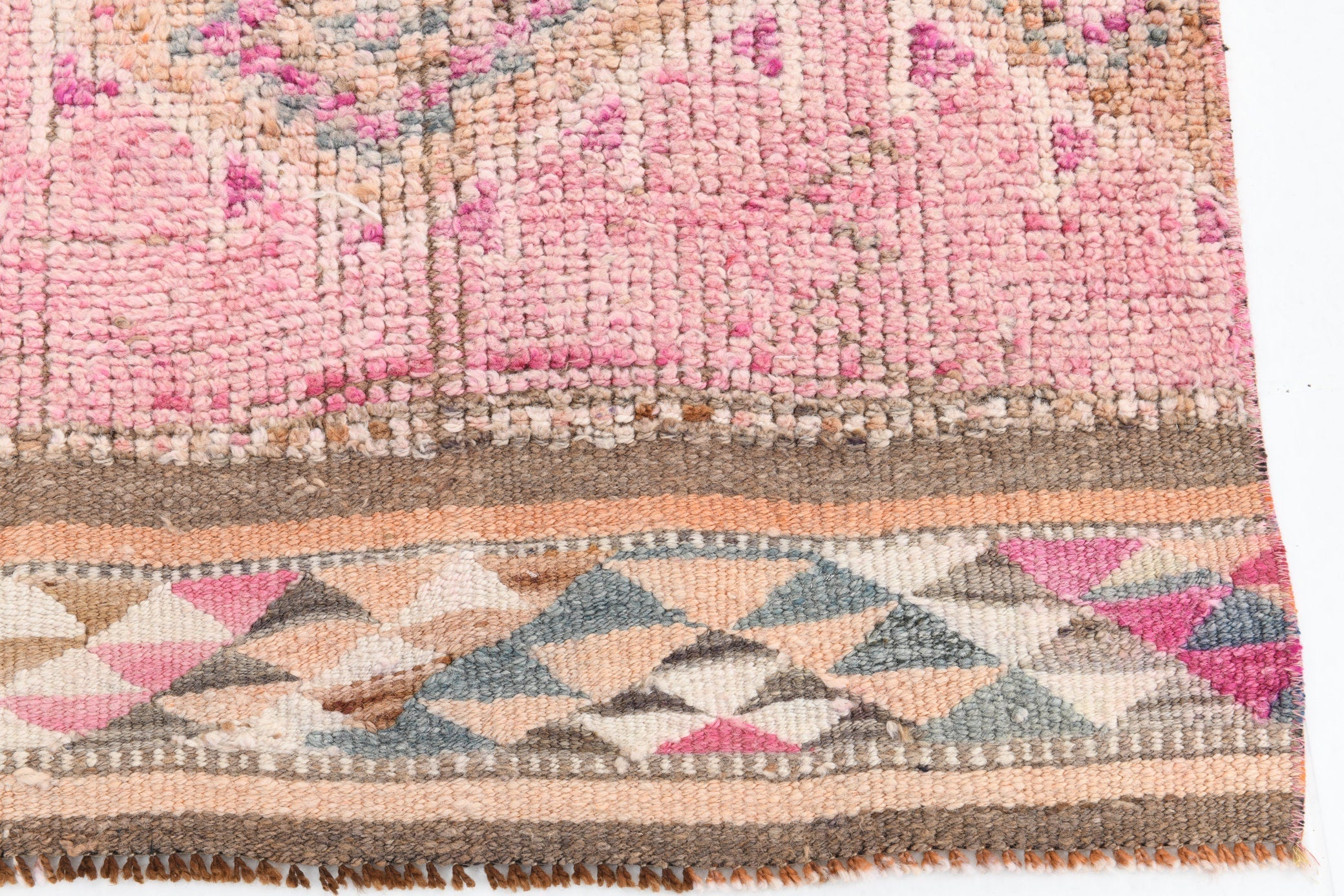 Vintage Herki Runner Rug 2’9’’ x 12’6’’ ft