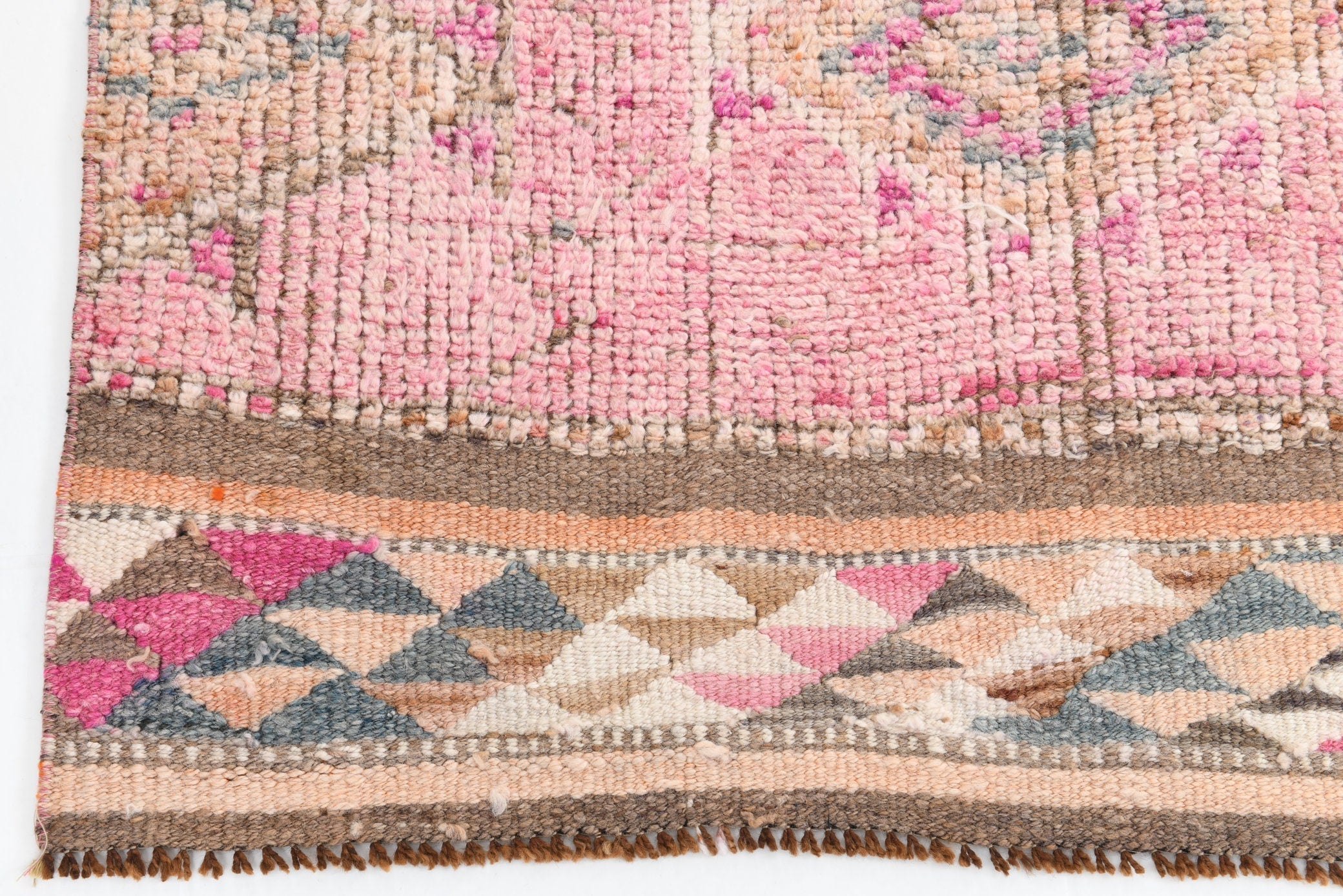 Vintage Herki Runner Rug 2’9’’ x 12’6’’ ft