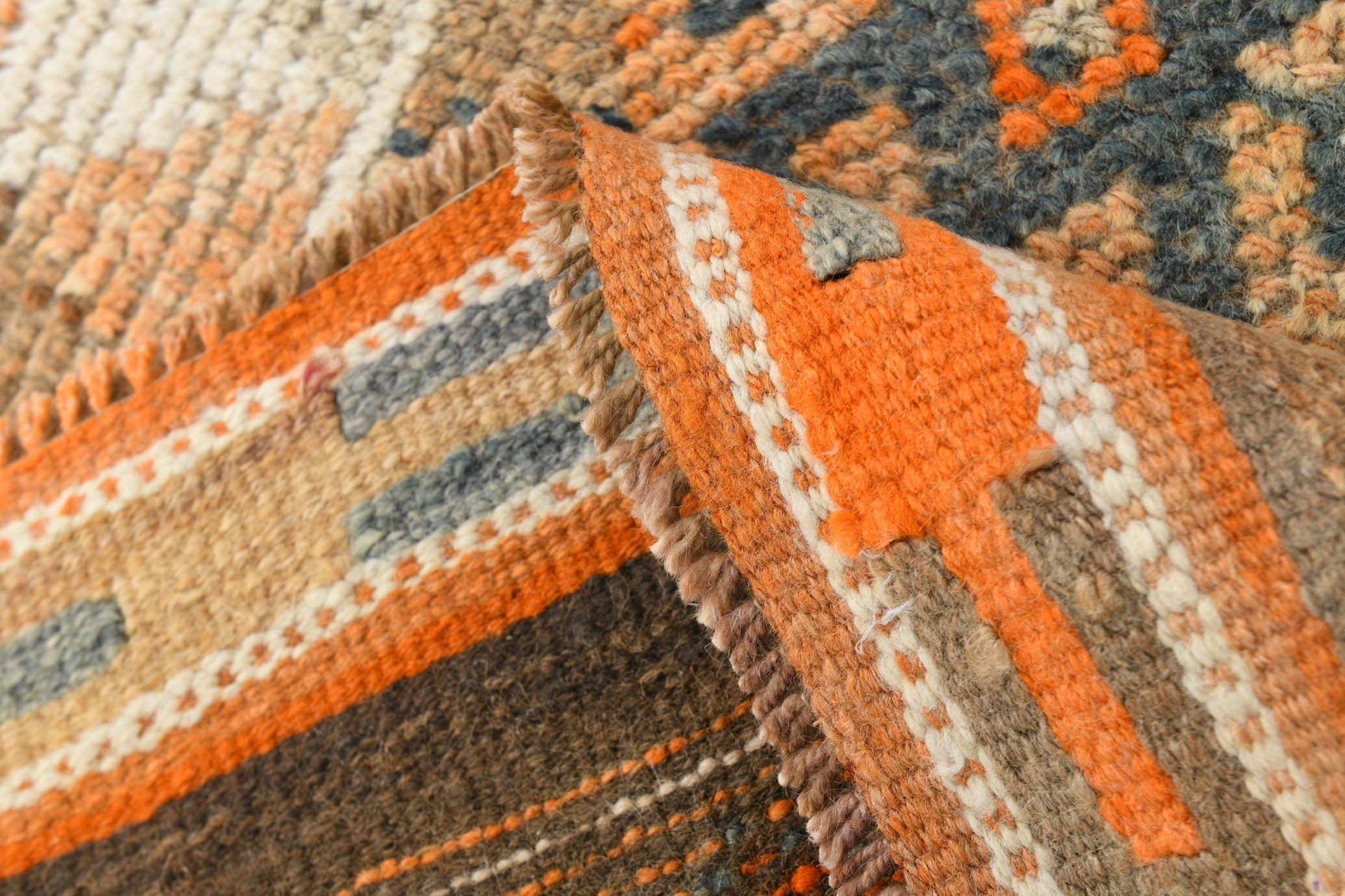 Vintage Herki Runner Rug 2’9’’ x 12’6’’ ft