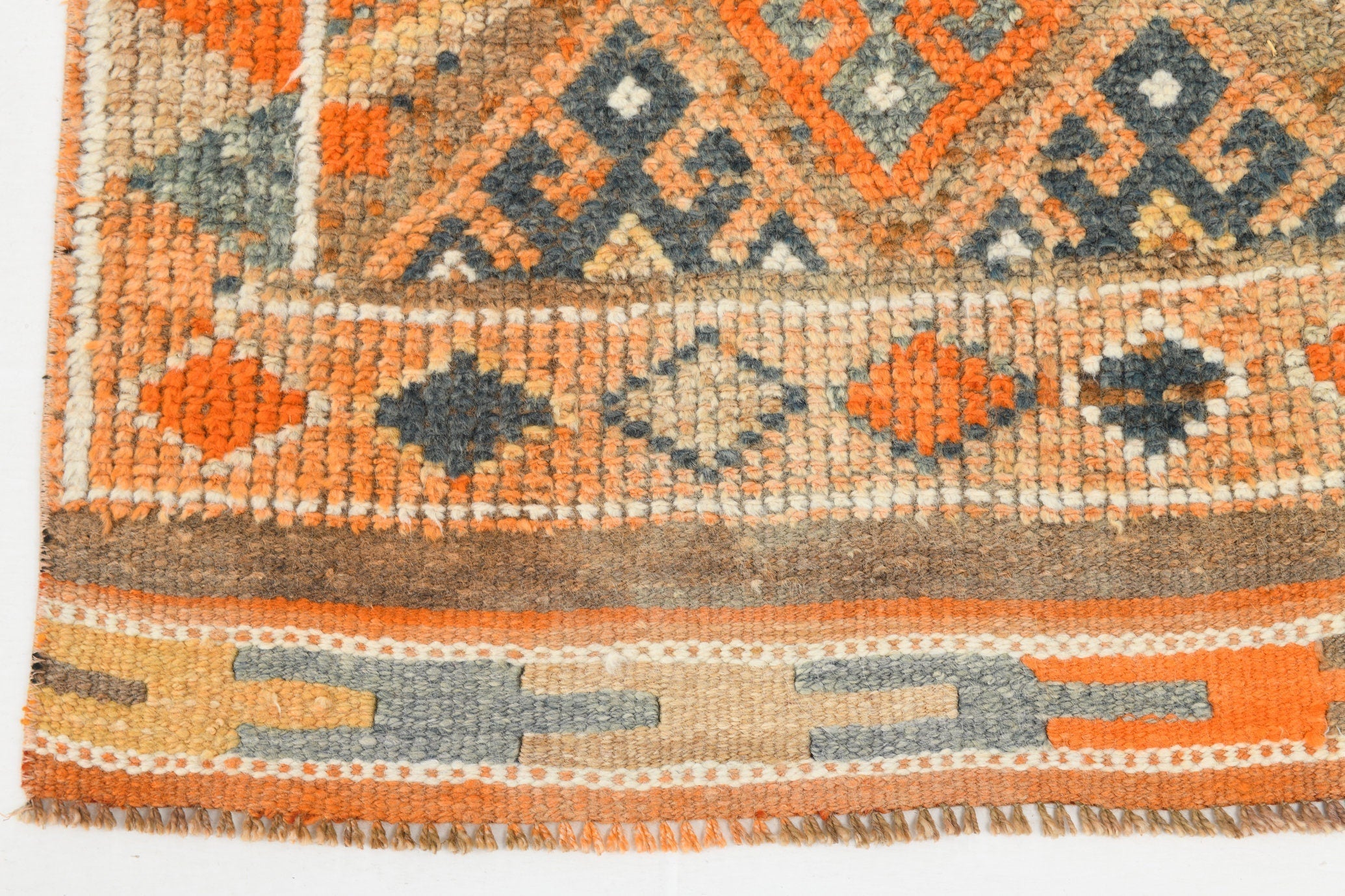 Vintage Herki Runner Rug 2’9’’ x 12’6’’ ft