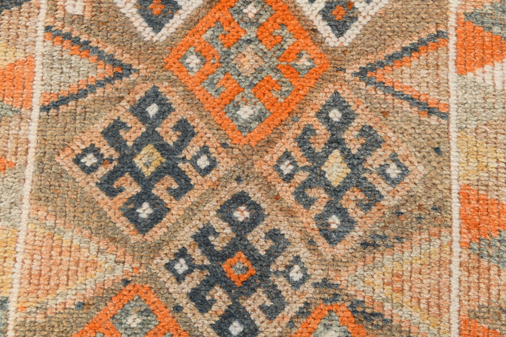 Vintage Herki Runner Rug 2’9’’ x 12’6’’ ft
