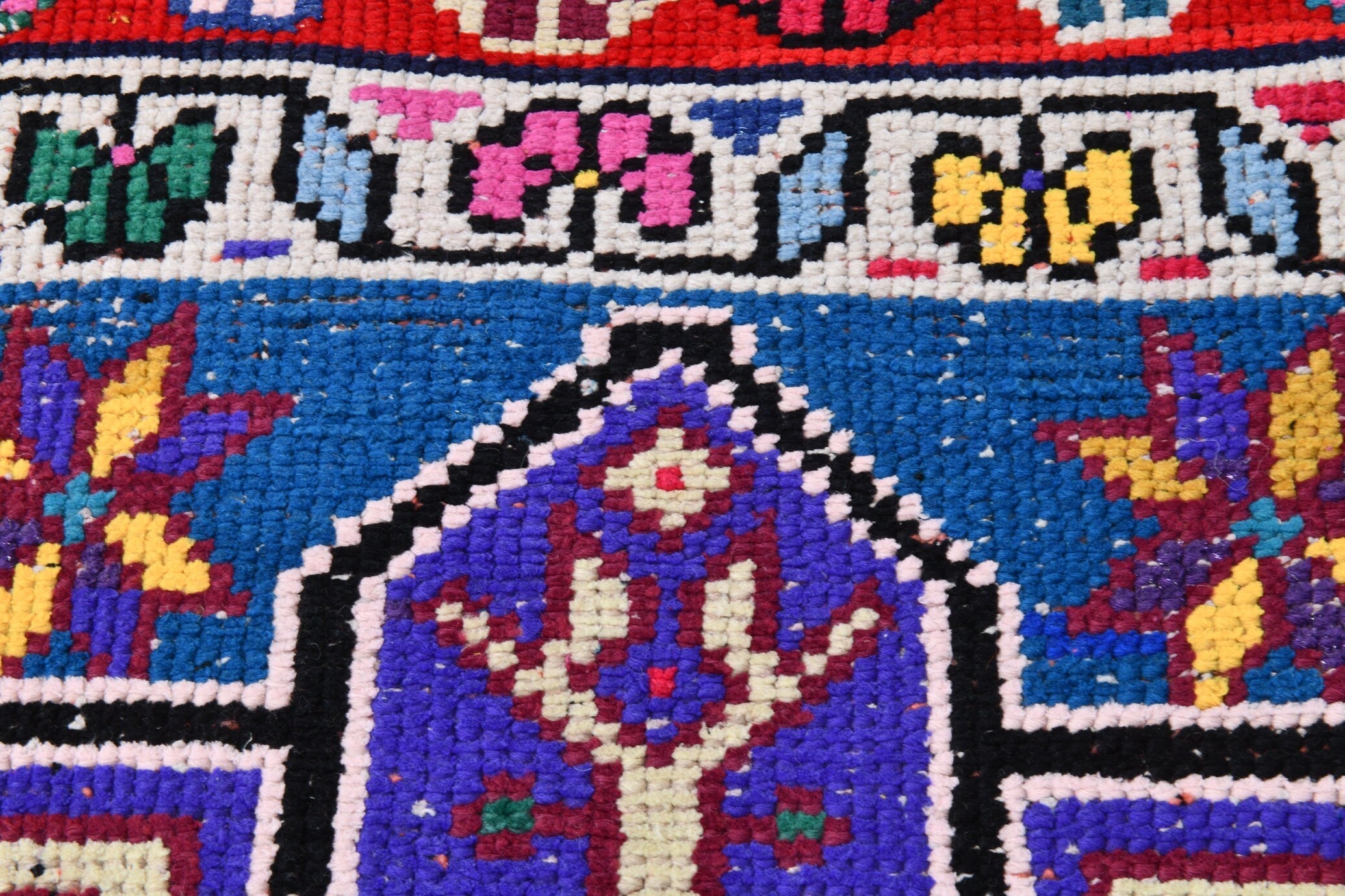 Vintage Herki Runner Rug 2’9’’ x 9’4’’ ft