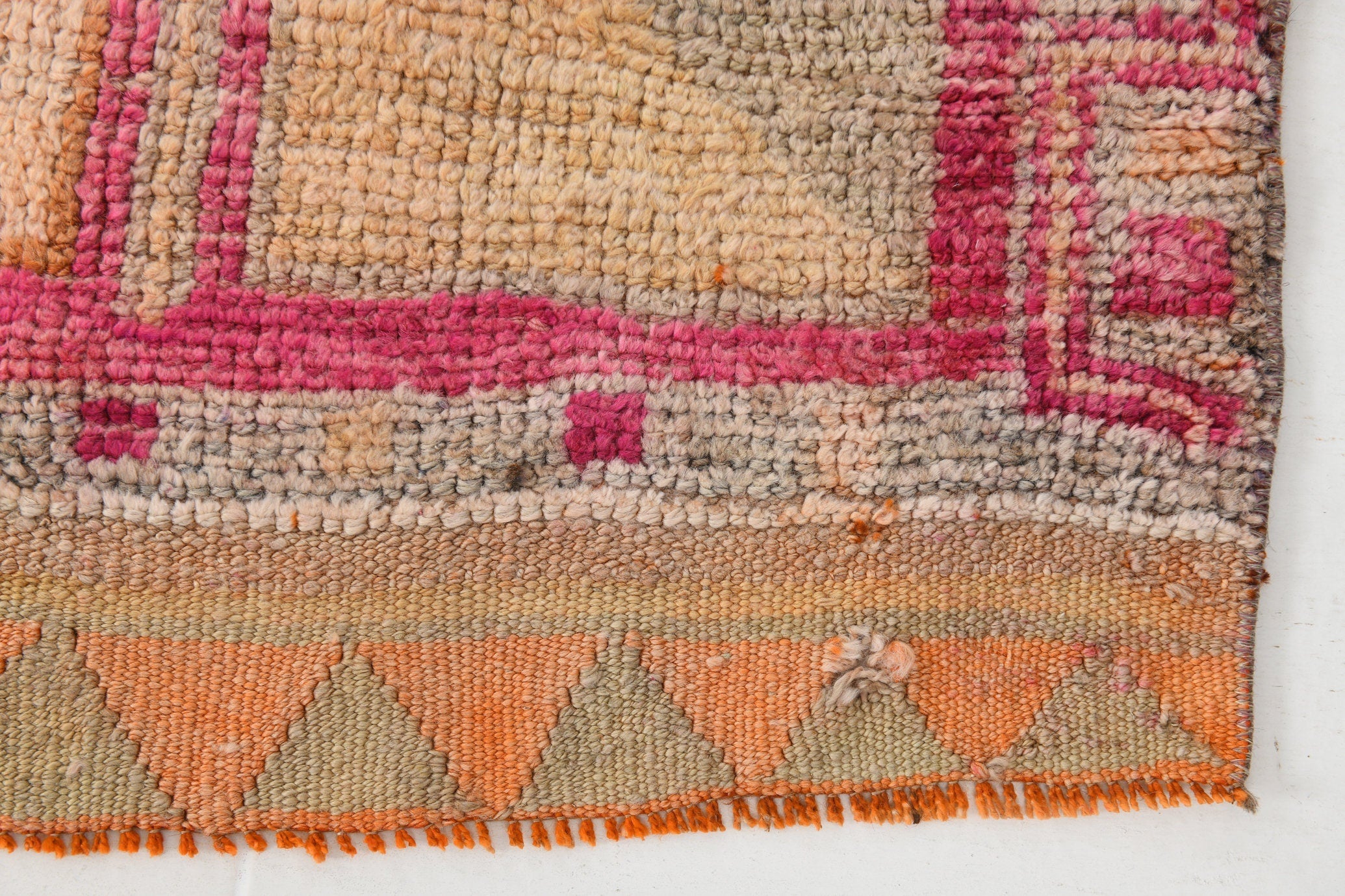 Vintage Herki Runner Rug 2'9" x 9'5" ft