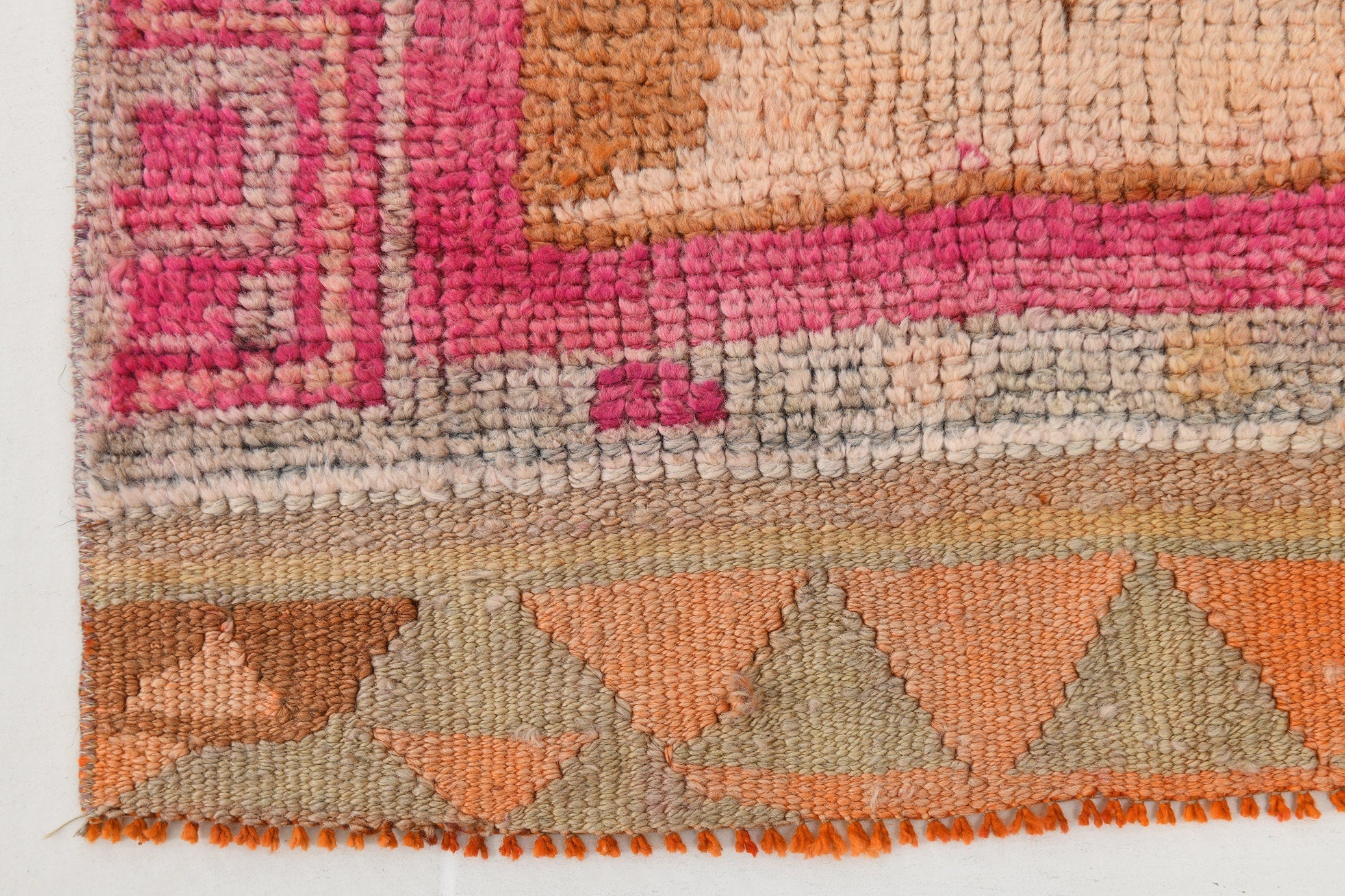Vintage Herki Runner Rug 2'9" x 9'5" ft
