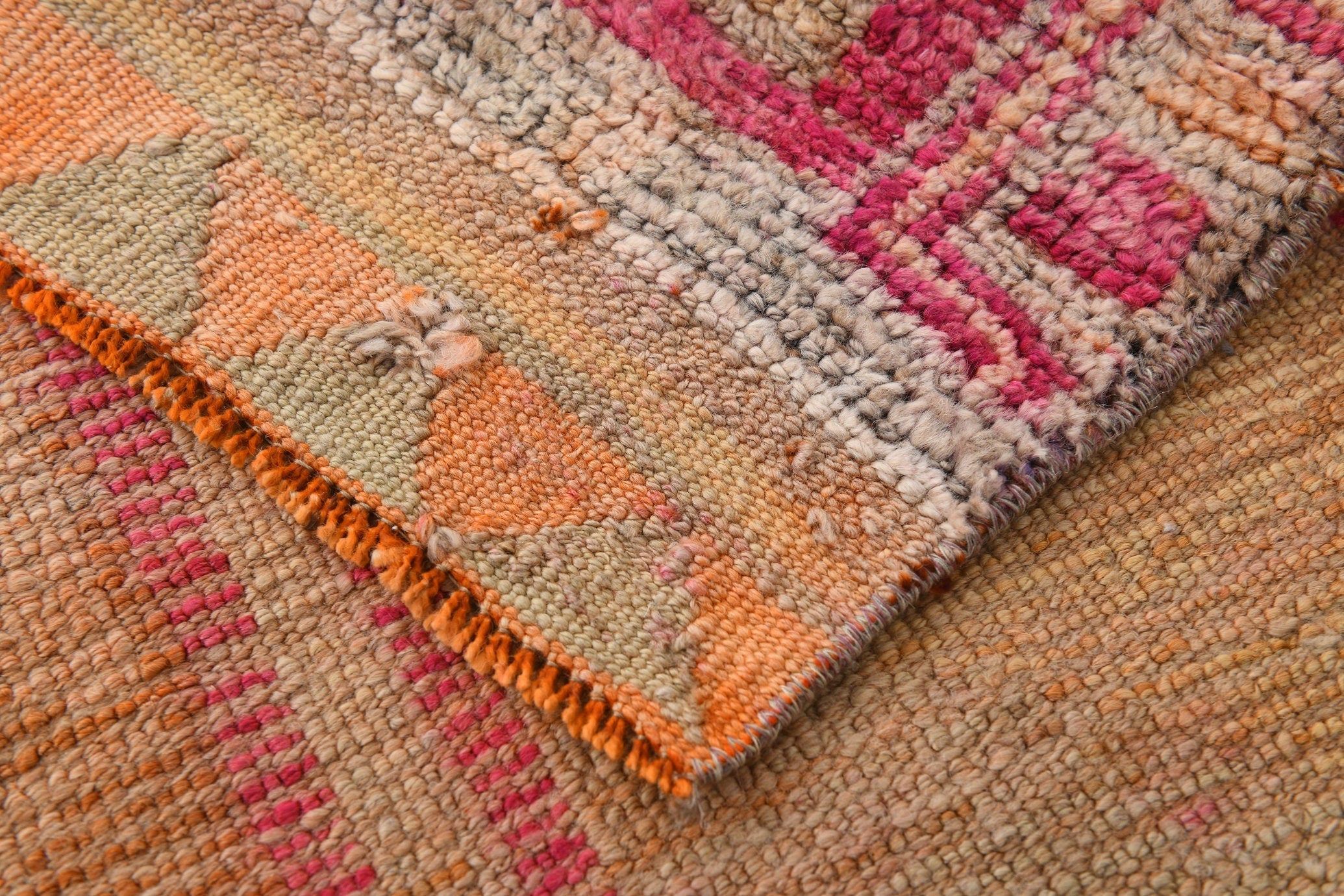 Vintage Herki Runner Rug 2'9" x 9'5" ft