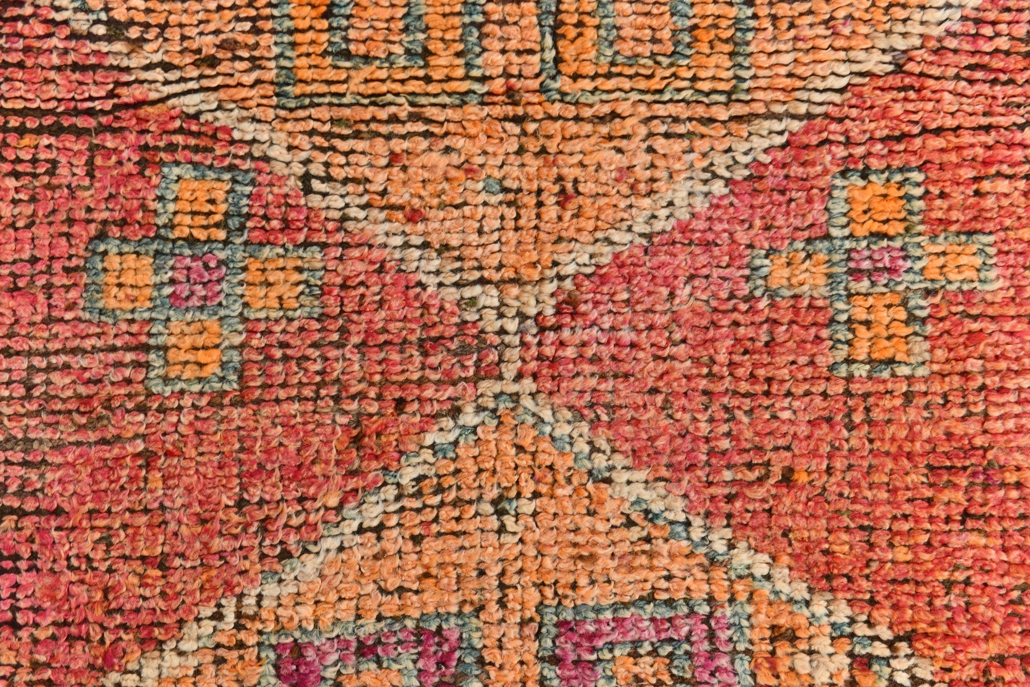 Vintage Herki Runner Rug 3’0’’ x 10’4’’ ft