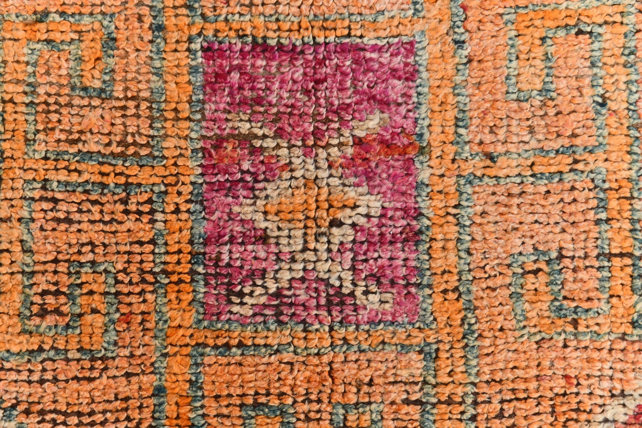Vintage Herki Runner Rug 3’0’’ x 10’4’’ ft