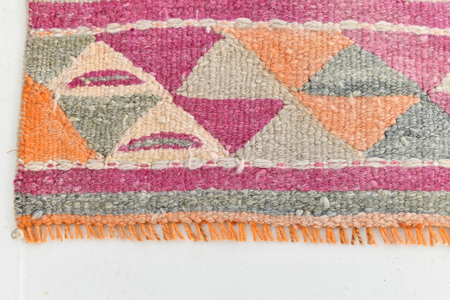 Vintage Herki Runner Rug 3’0’’ x 11’3’’ ft