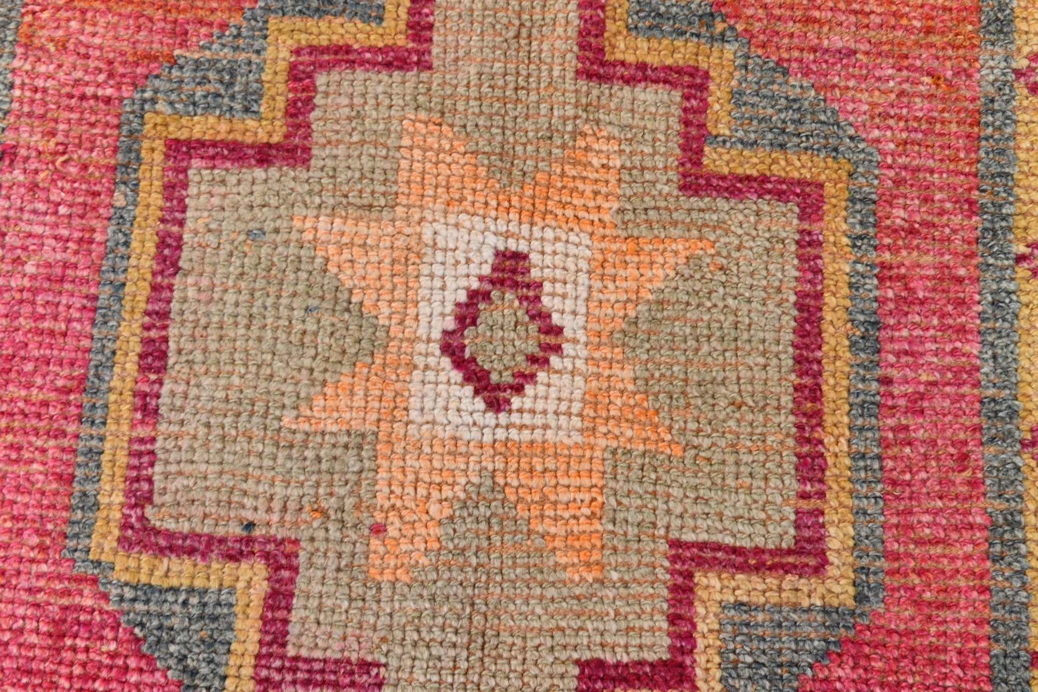 Vintage Herki Runner Rug 3'0" x 11'5" ft