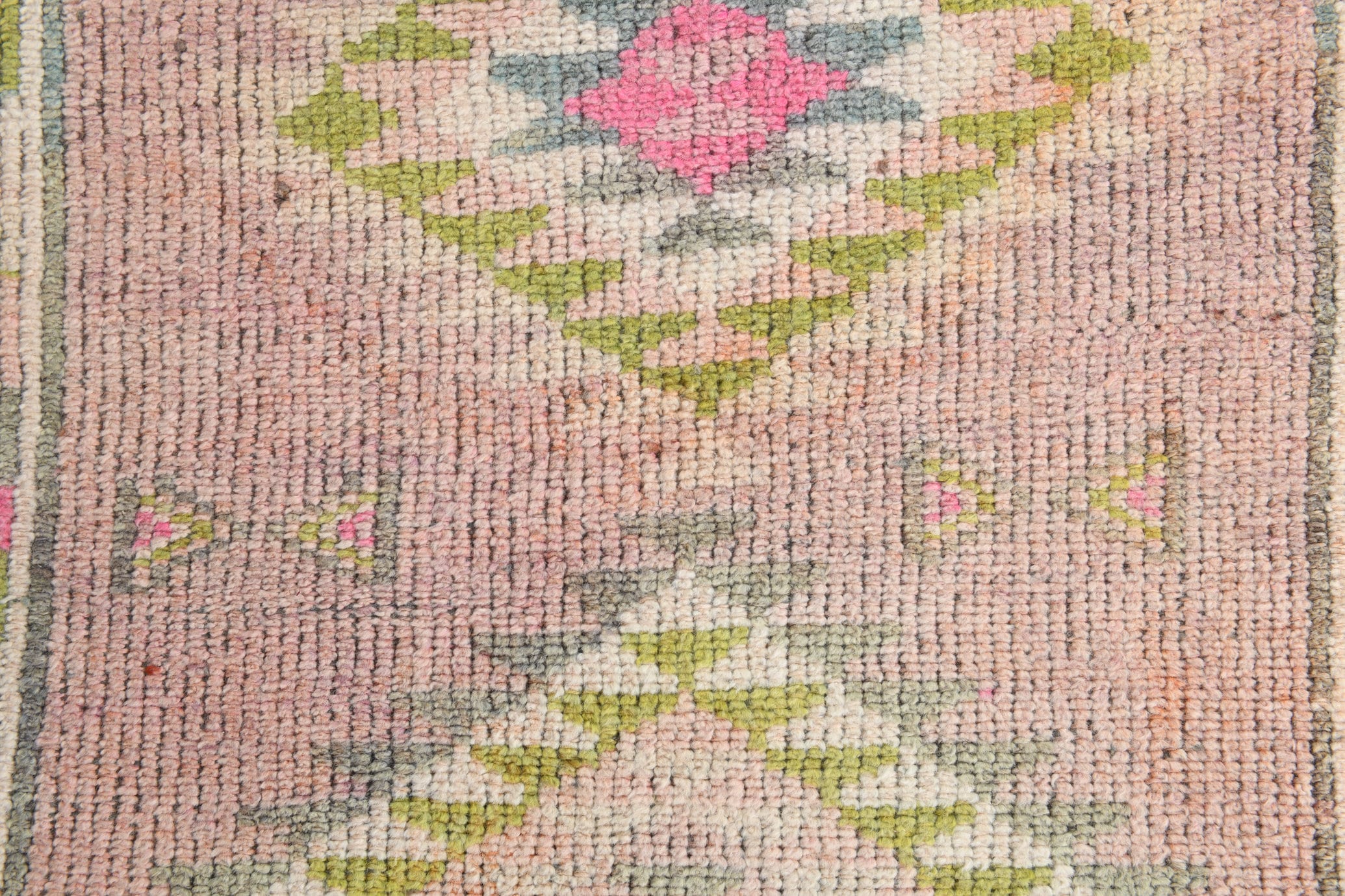 Vintage Herki Runner Rug 3'0" x 11'8" ft