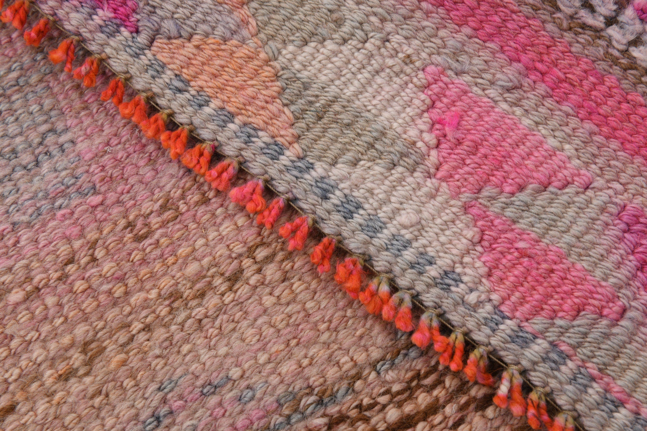 Vintage Herki Runner Rug 3’0’’ x 11’8’’ ft