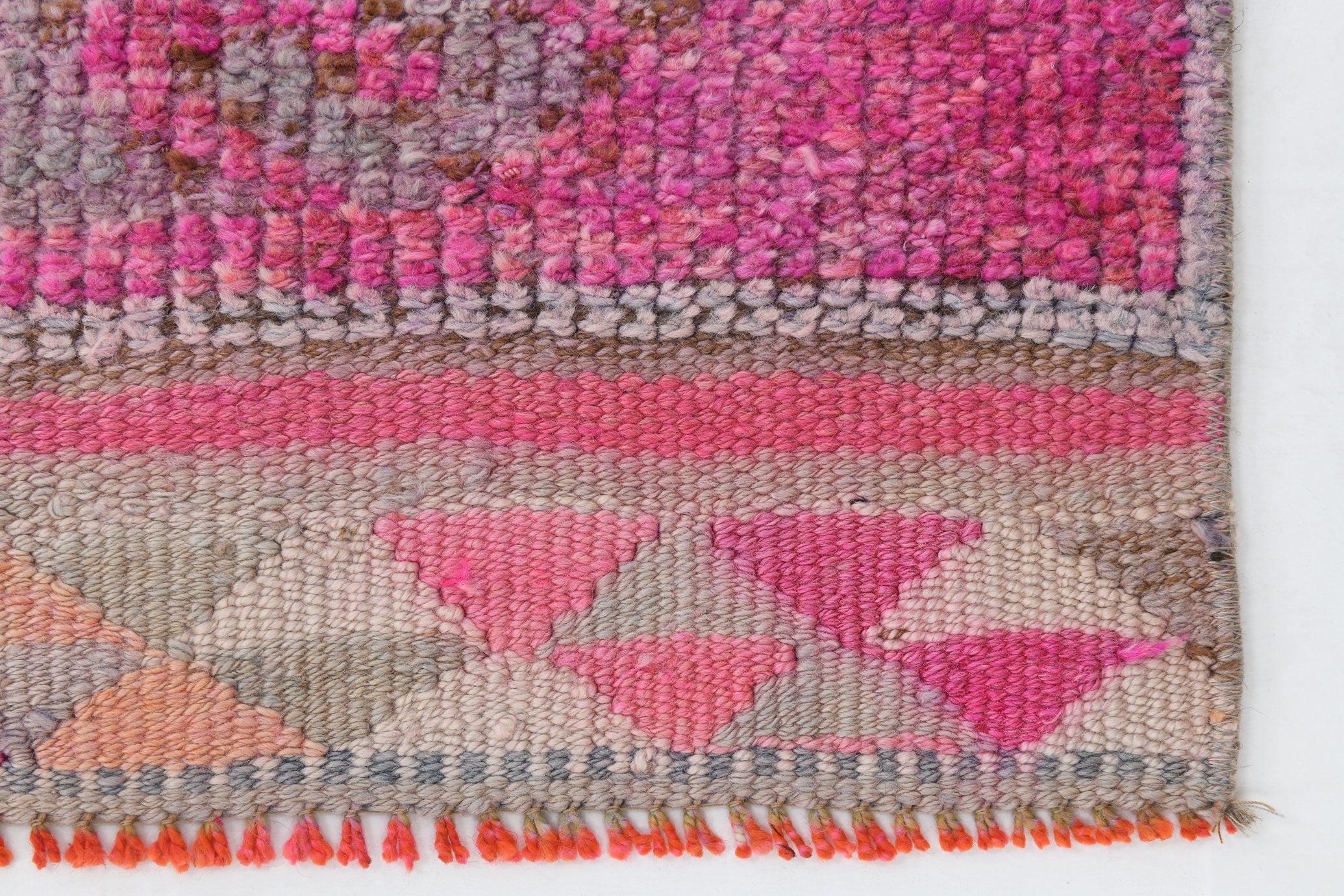 Vintage Herki Runner Rug 3’0’’ x 11’8’’ ft