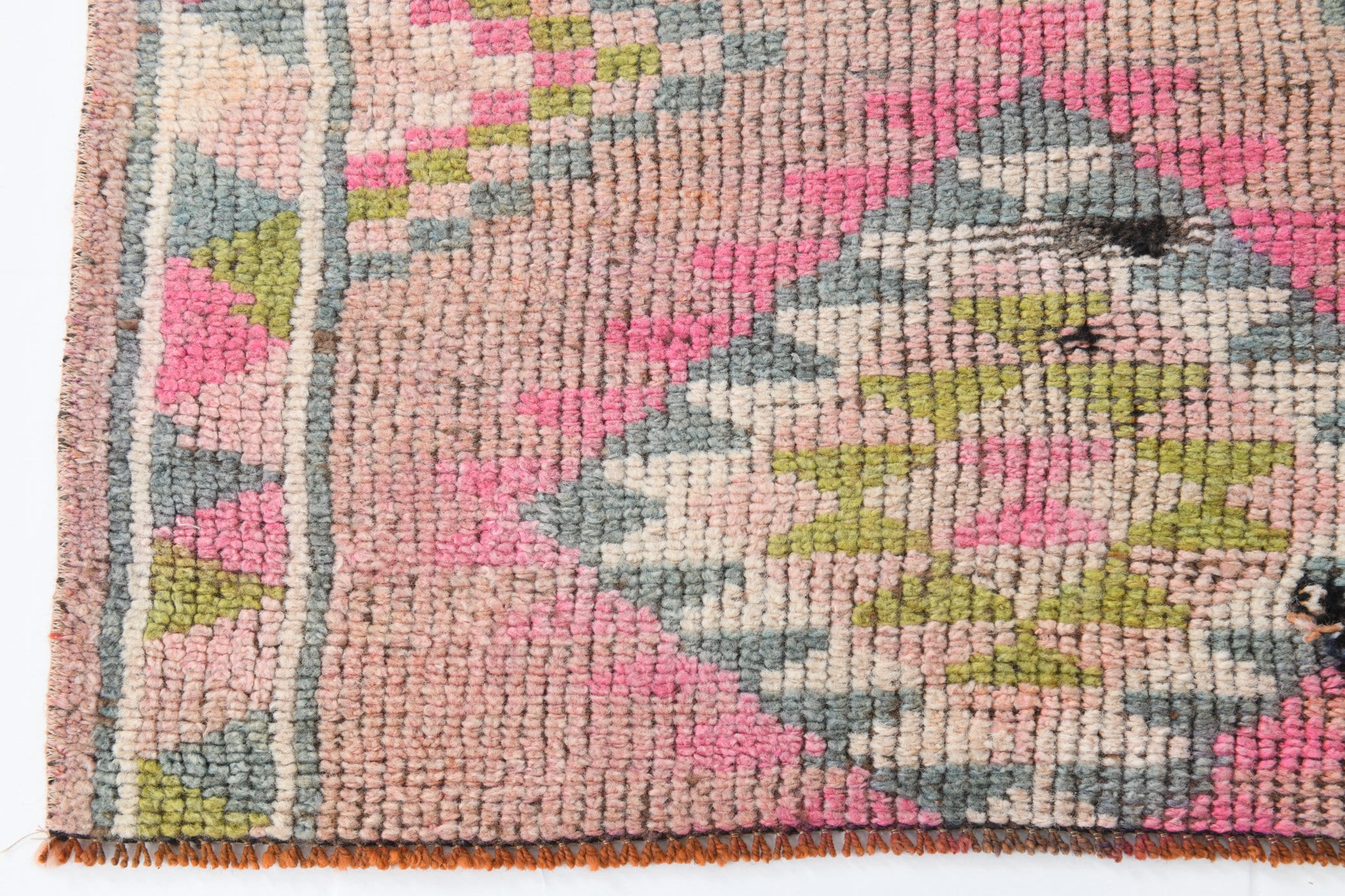 Vintage Herki Runner Rug 3'0" x 11'8" ft