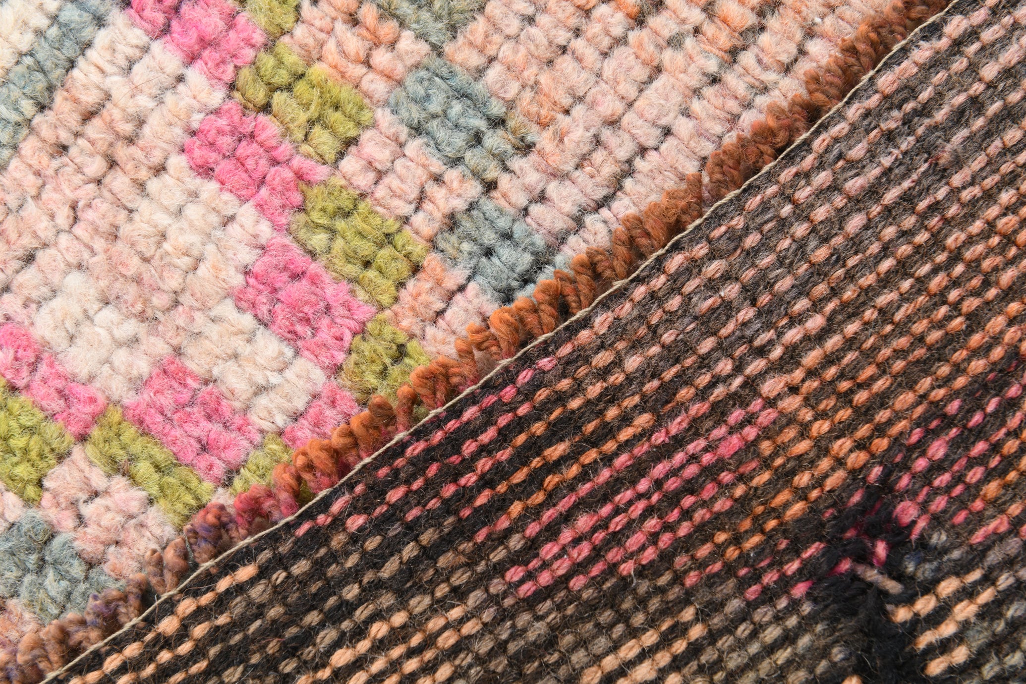 Vintage Herki Runner Rug 3'0" x 11'8" ft