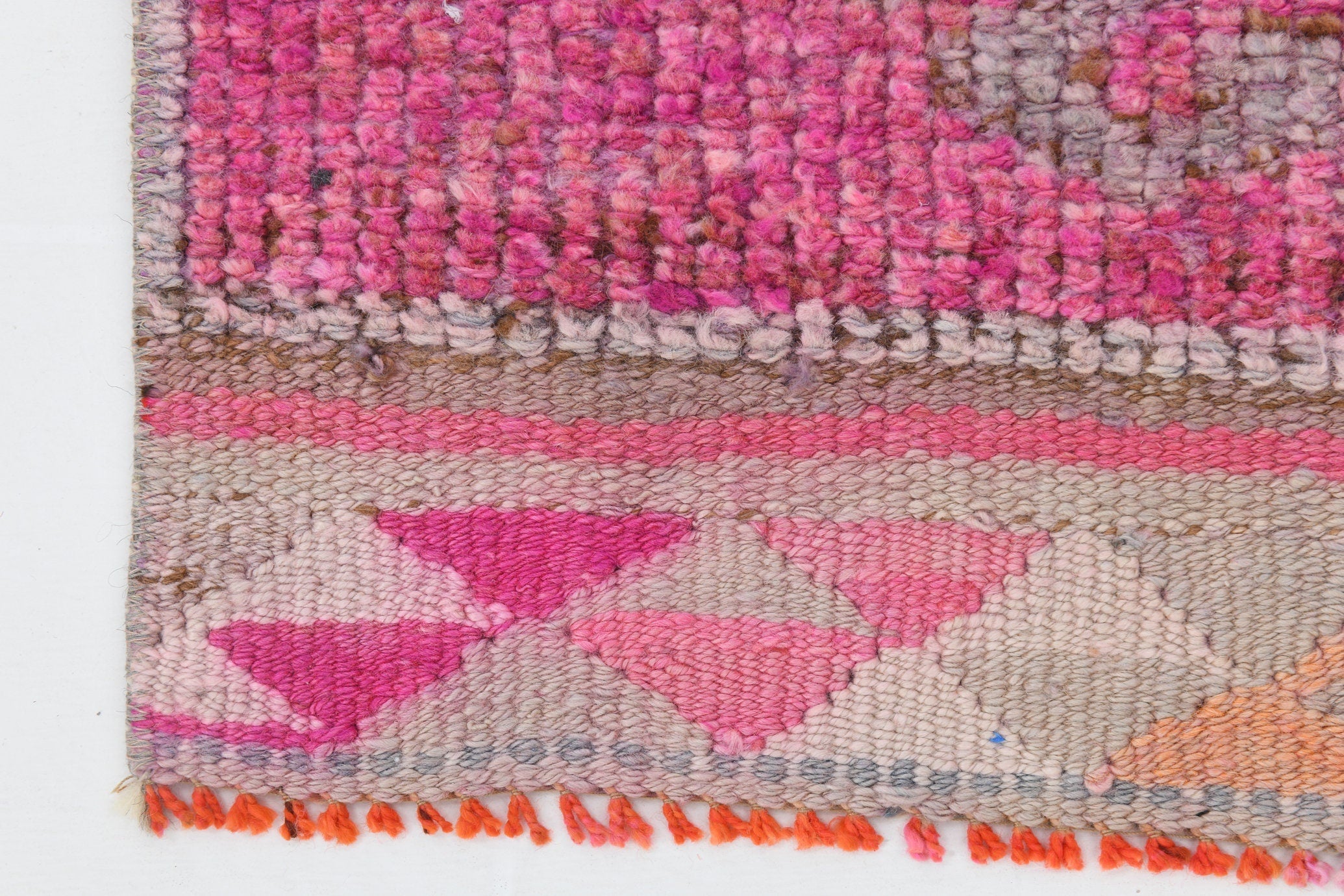 Vintage Herki Runner Rug 3’0’’ x 11’8’’ ft