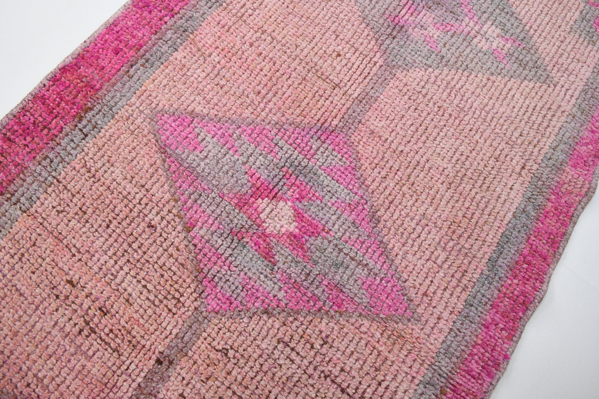 Vintage Herki Runner Rug 3’0’’ x 11’8’’ ft
