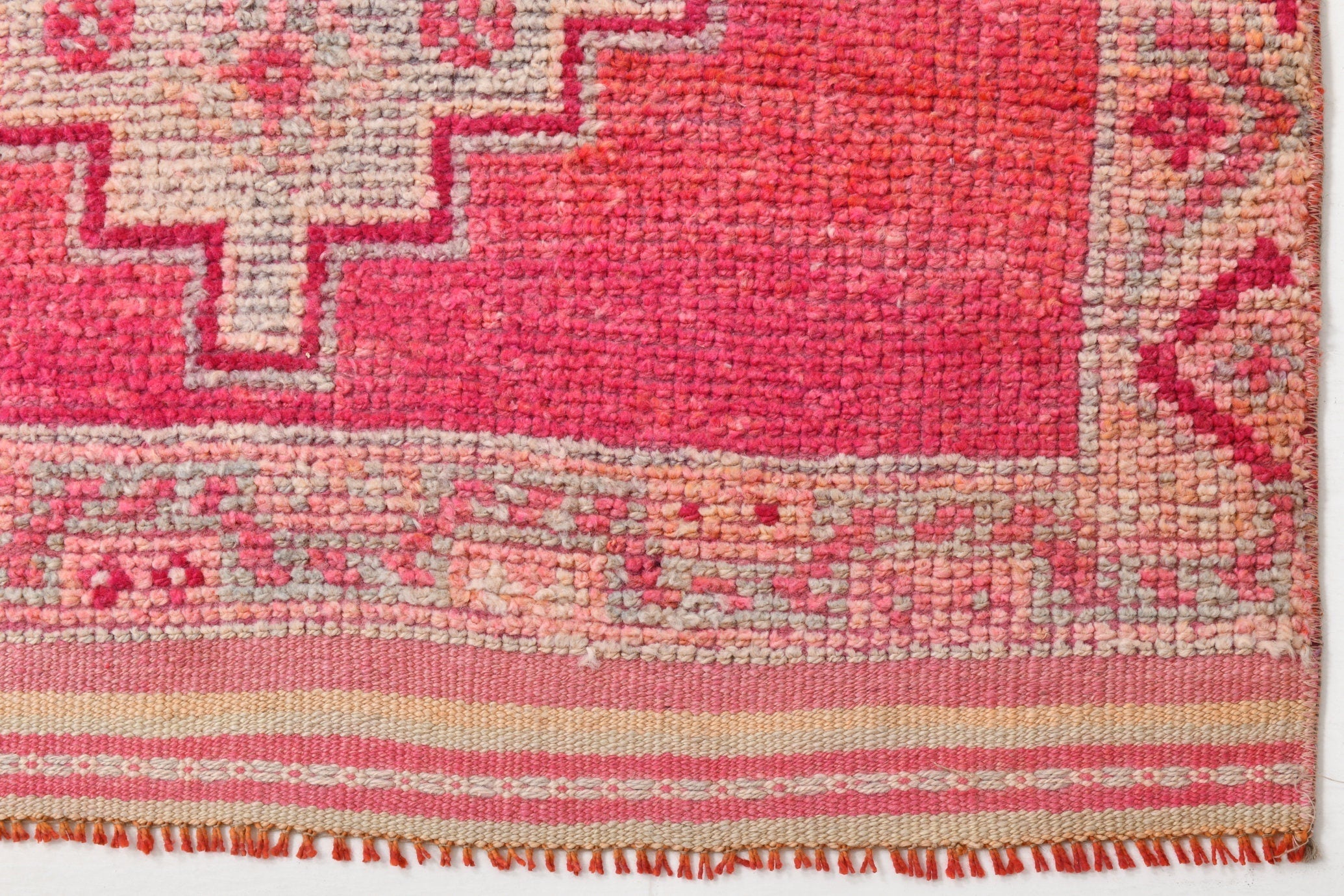 Vintage Herki Runner Rug 3’1’’ x 11’0’’ ft