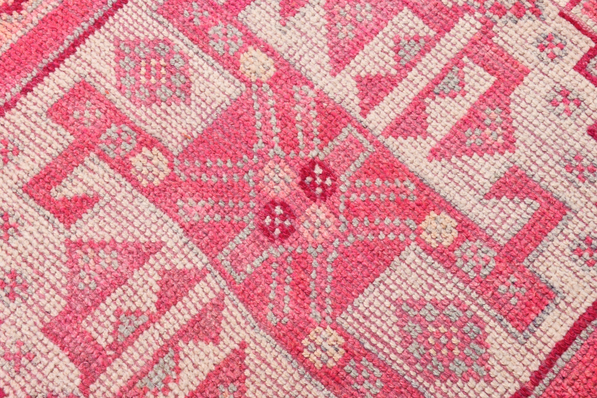 Vintage Herki Runner Rug 3’1’’ x 11’0’’ ft