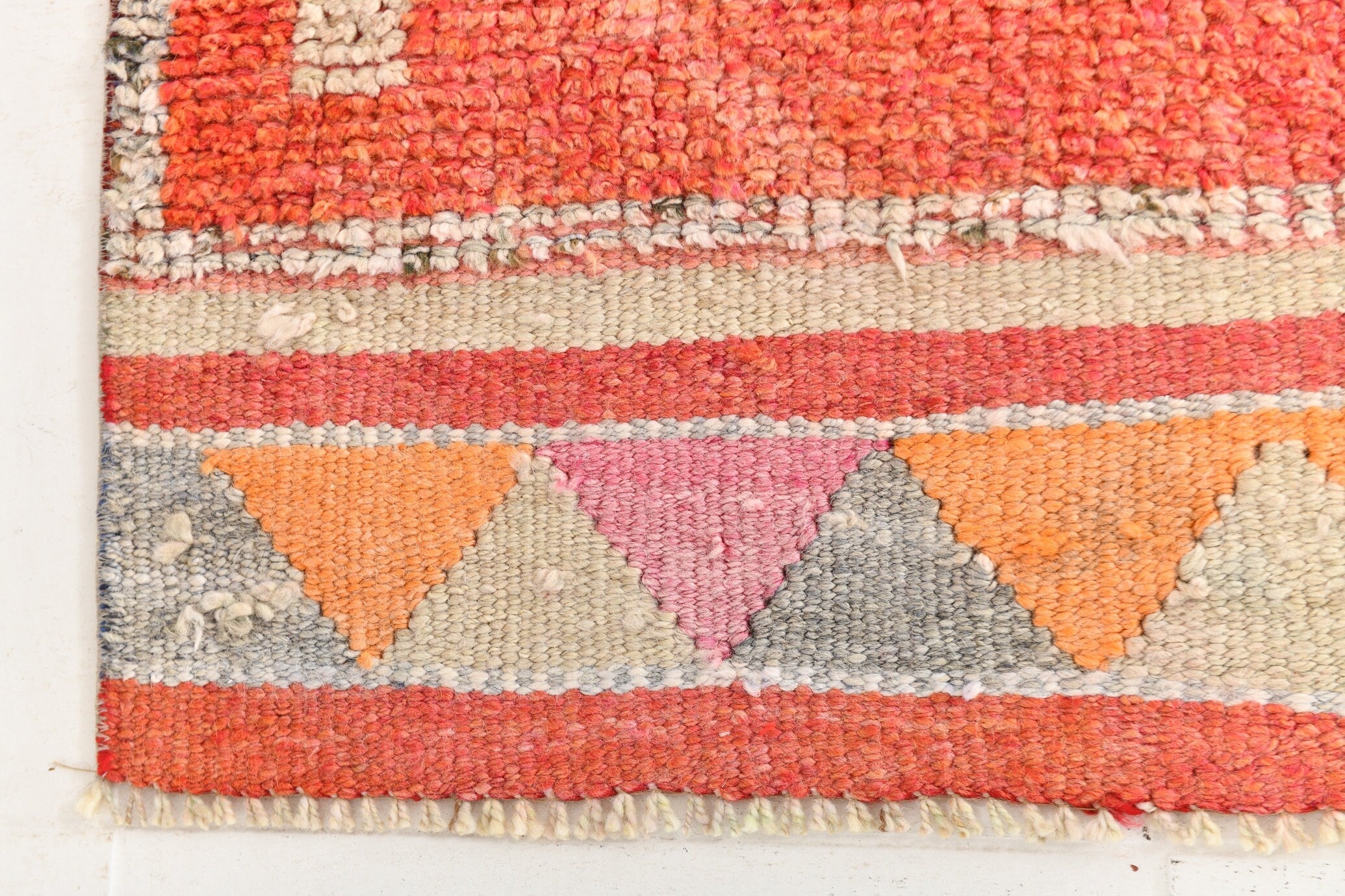 Vintage Herki Runner Rug 3’1’’ x 11’3’’ ft