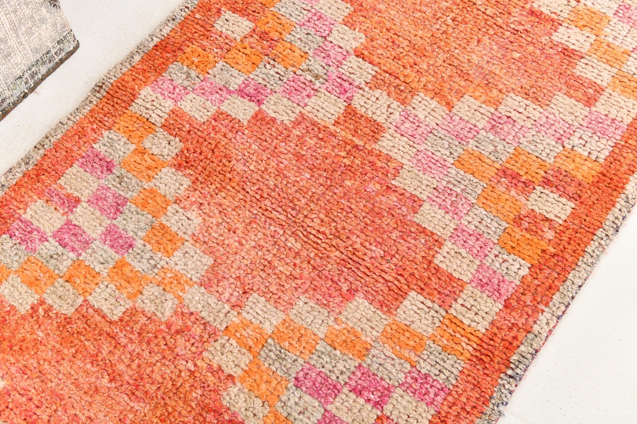 Vintage Herki Runner Rug 3’1’’ x 11’3’’ ft