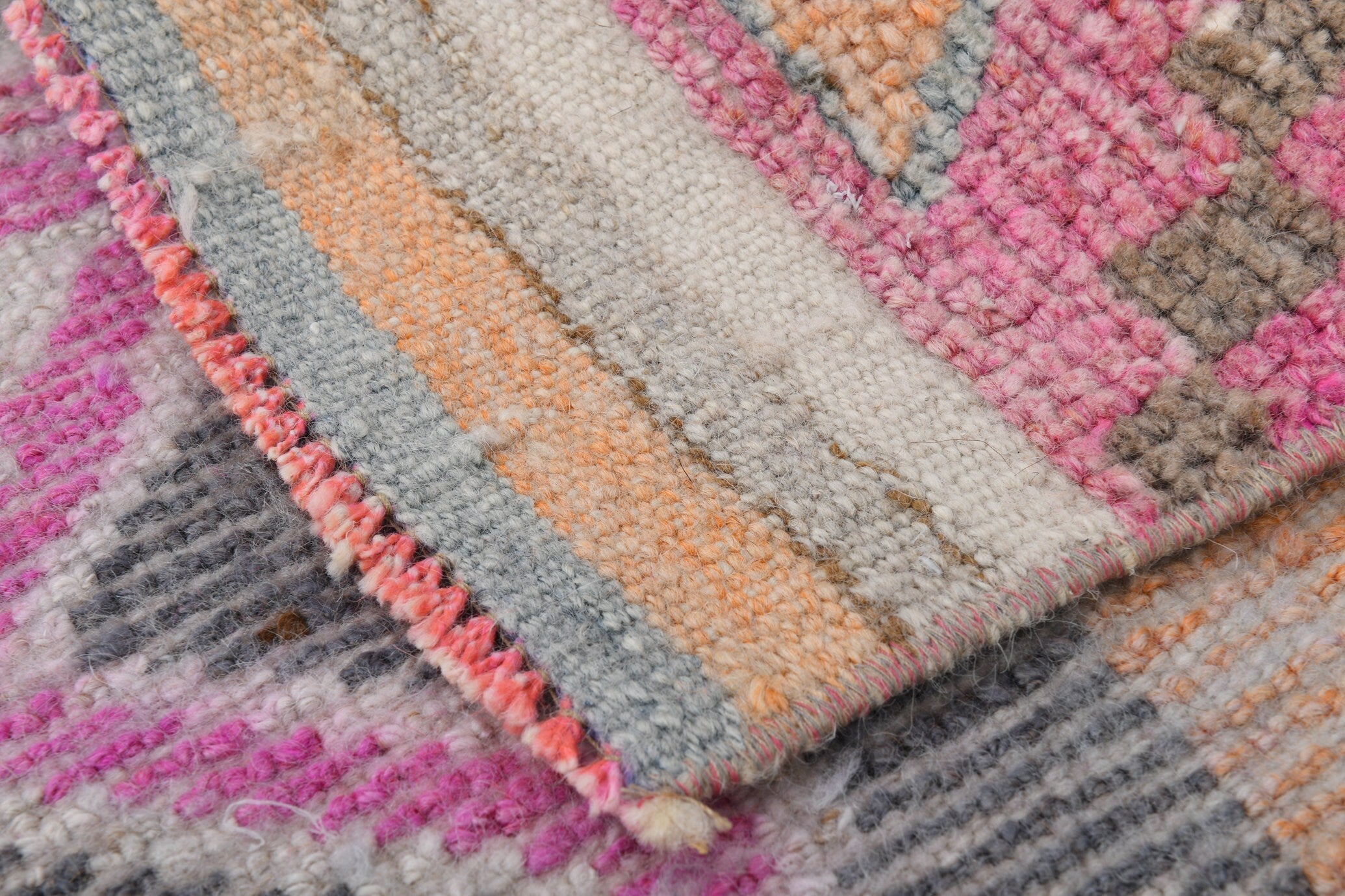 Vintage Herki Runner Rug 3’1’’ x 12’12’’ ft