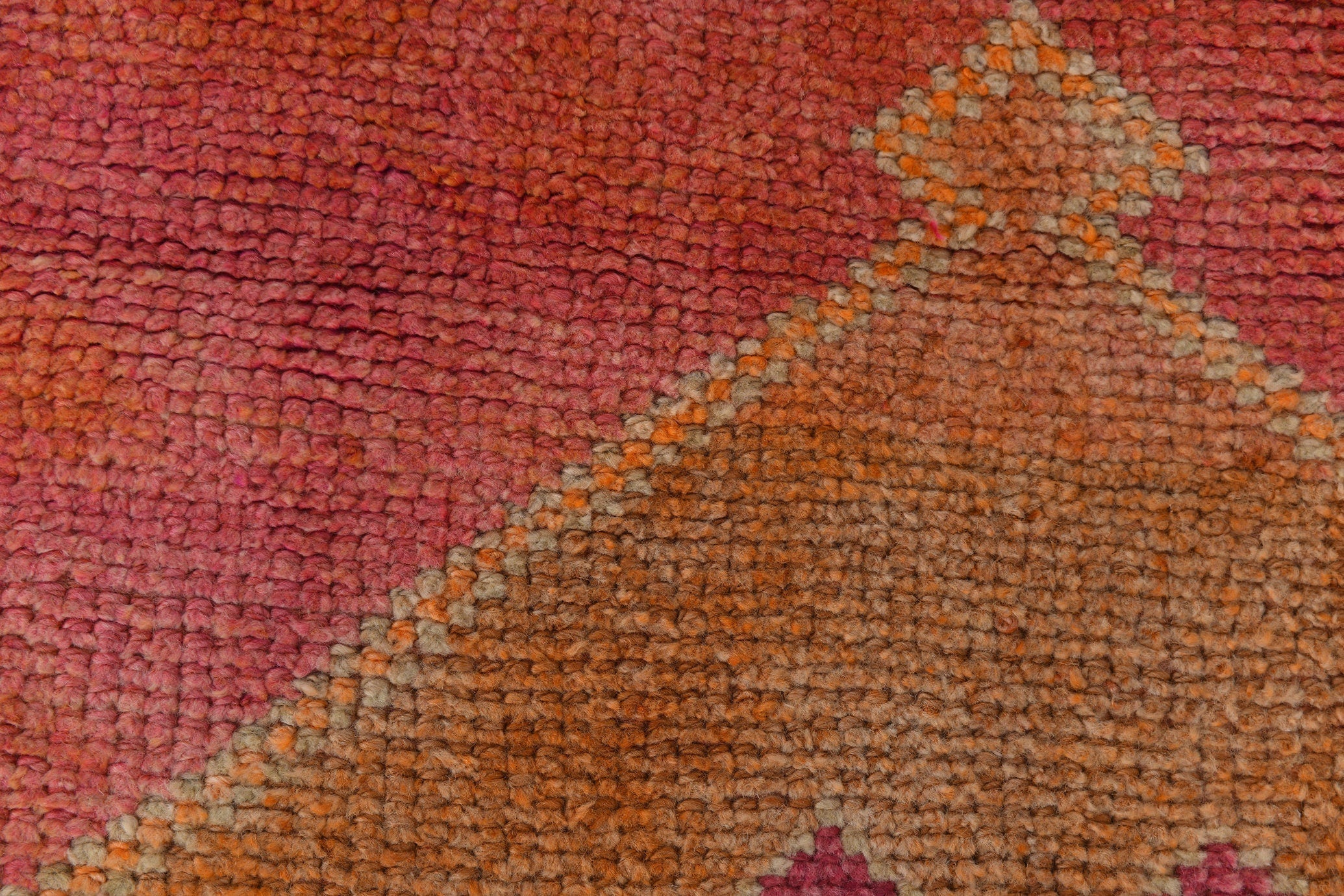 Vintage Herki Runner Rug 3'2" x 11'6" ft