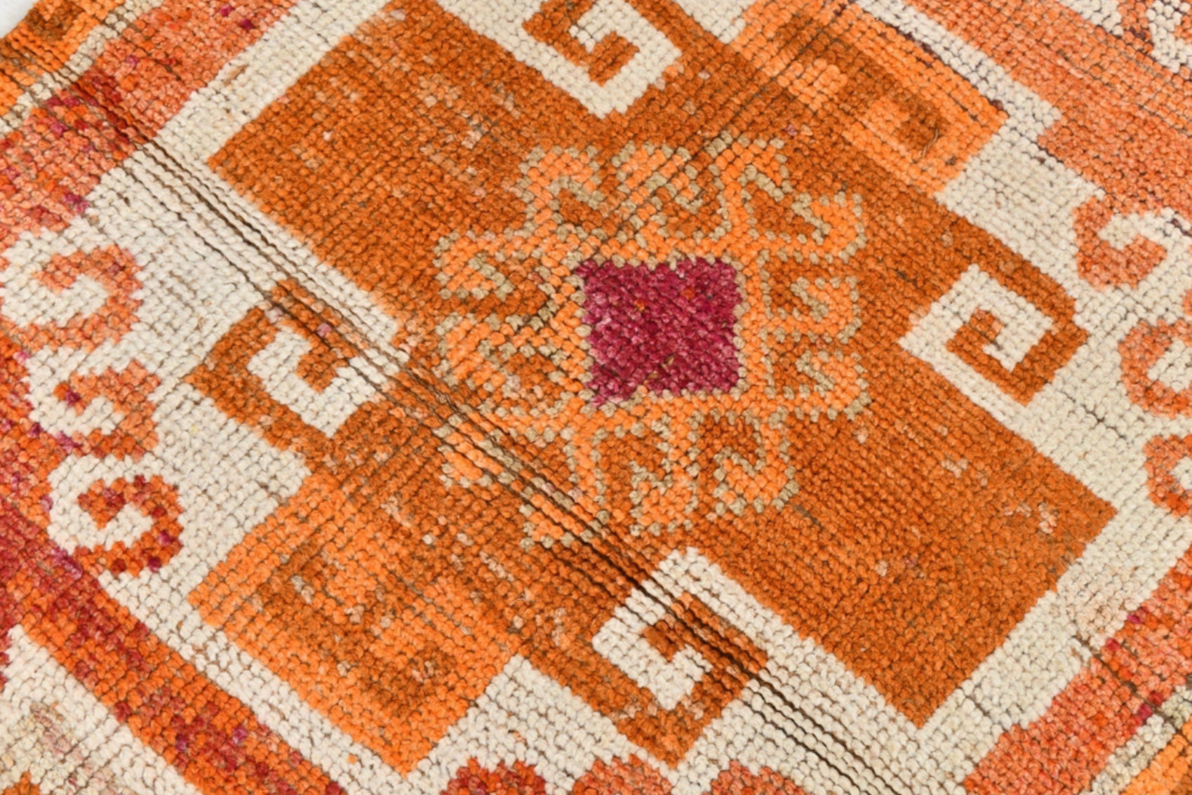 Vintage Herki Runner Rug 3’2’’ x 12’4’’ ft
