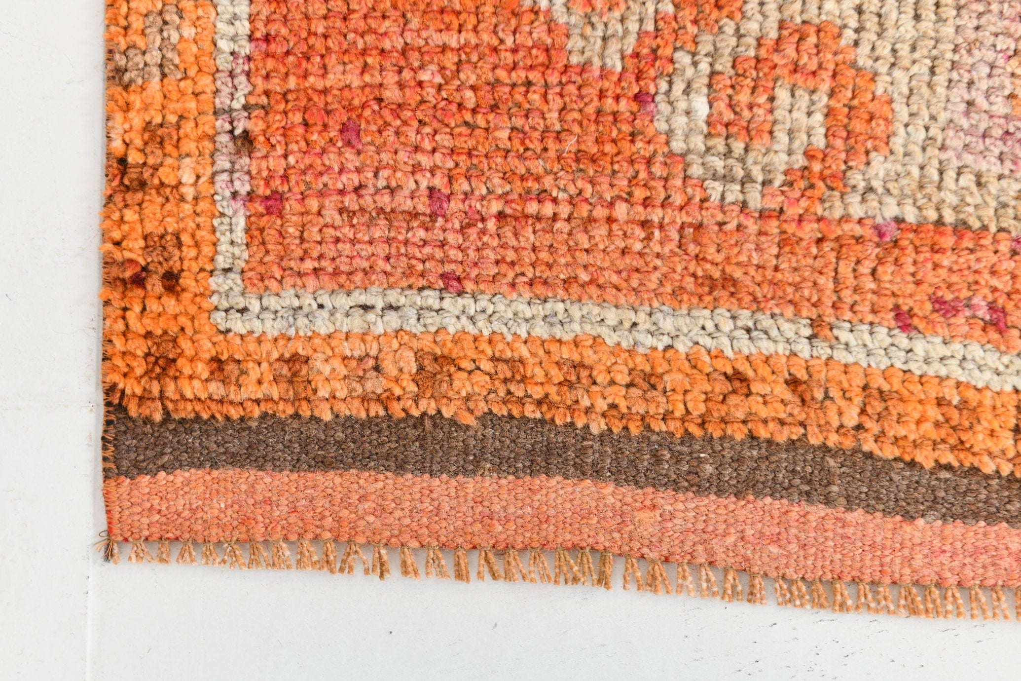 Vintage Herki Runner Rug 3’2’’ x 12’4’’ ft