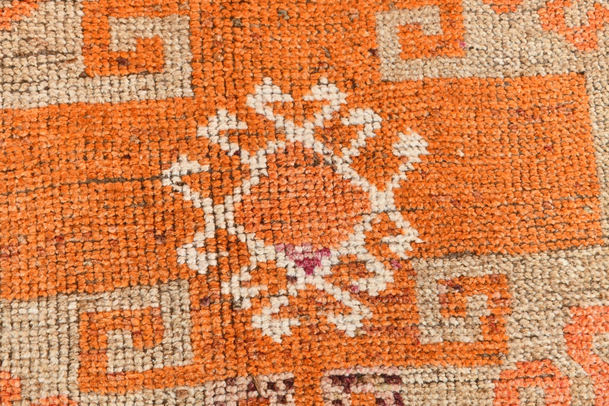 Vintage Herki Runner Rug 3’2’’ x 12’4’’ ft