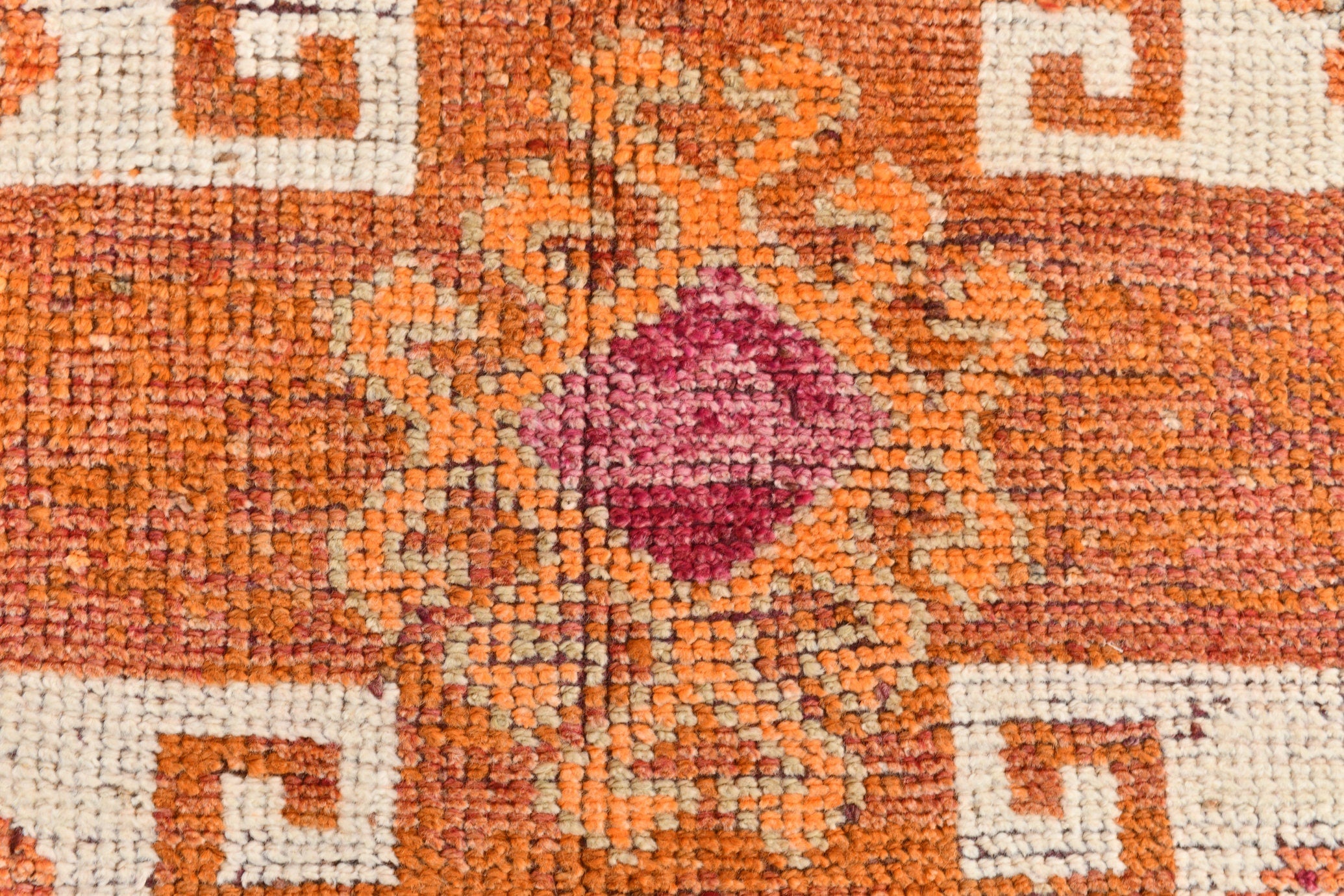 Vintage Herki Runner Rug 3’2’’ x 12’4’’ ft