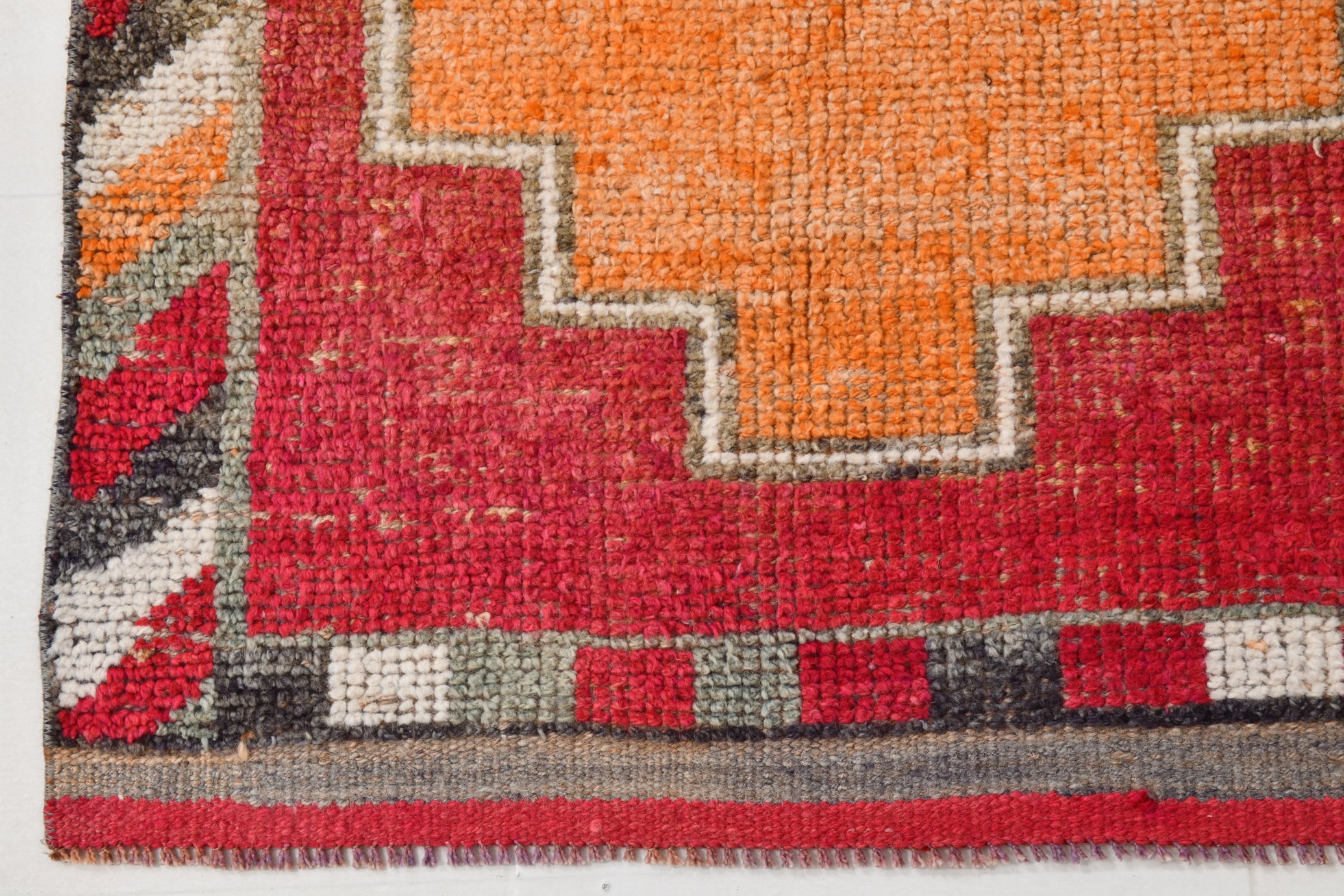 Vintage Herki Runner Rug 3’2’’ x 9’11’’ ft