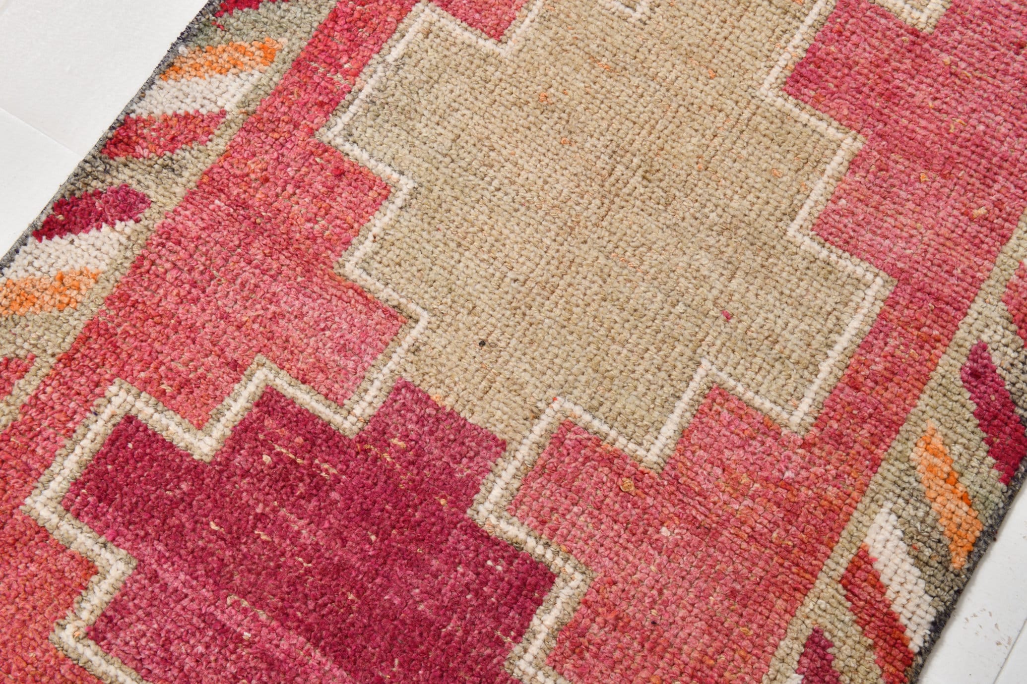 Vintage Herki Runner Rug 3’2’’ x 9’11’’ ft