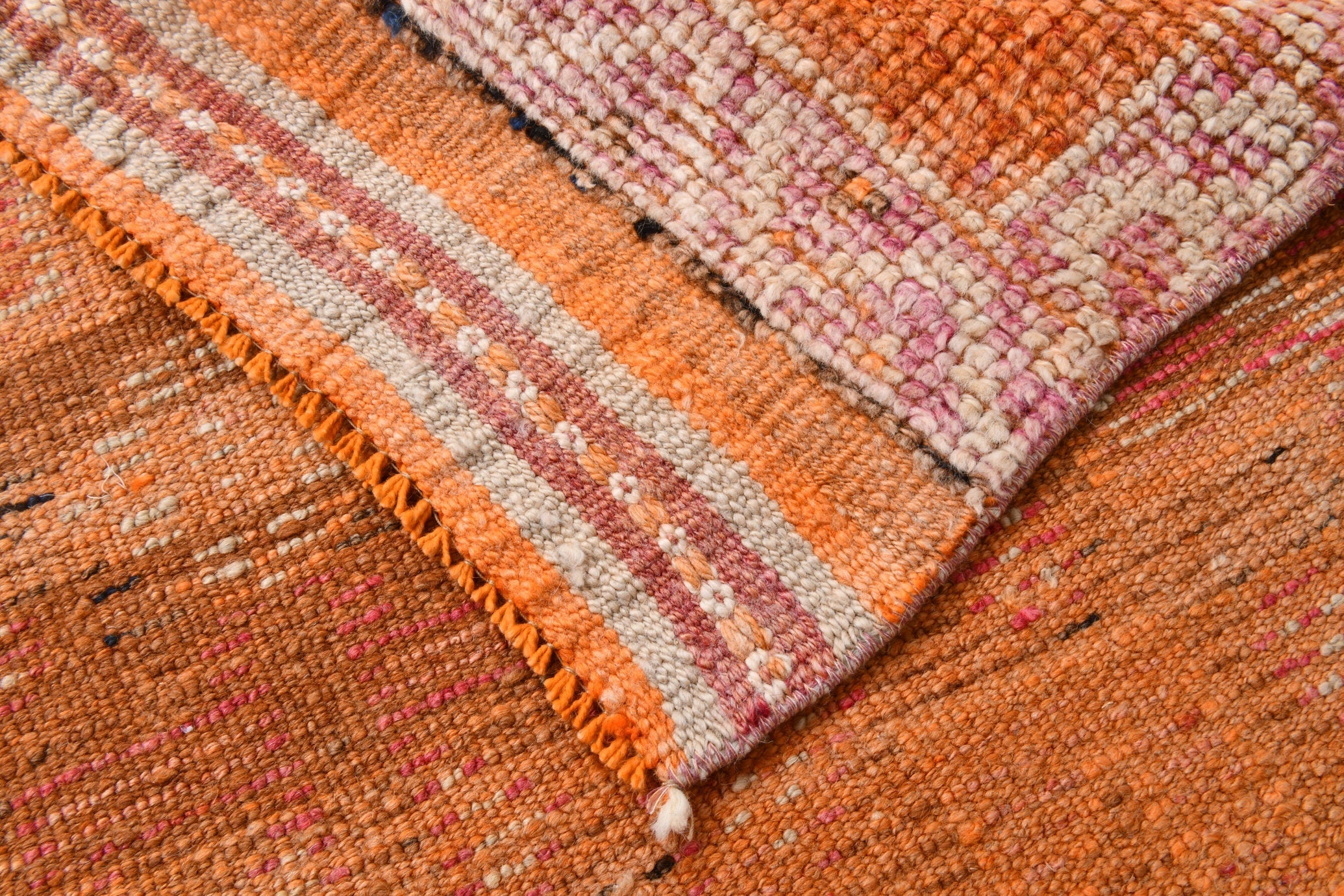 Vintage Herki Runner Rug 3’3’’ x 10’8’’ ft