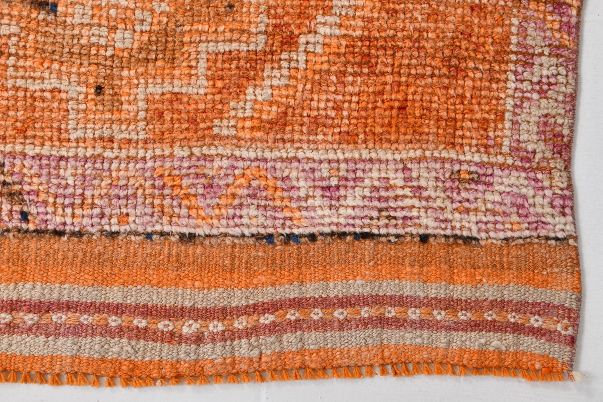 Vintage Herki Runner Rug 3’3’’ x 10’8’’ ft